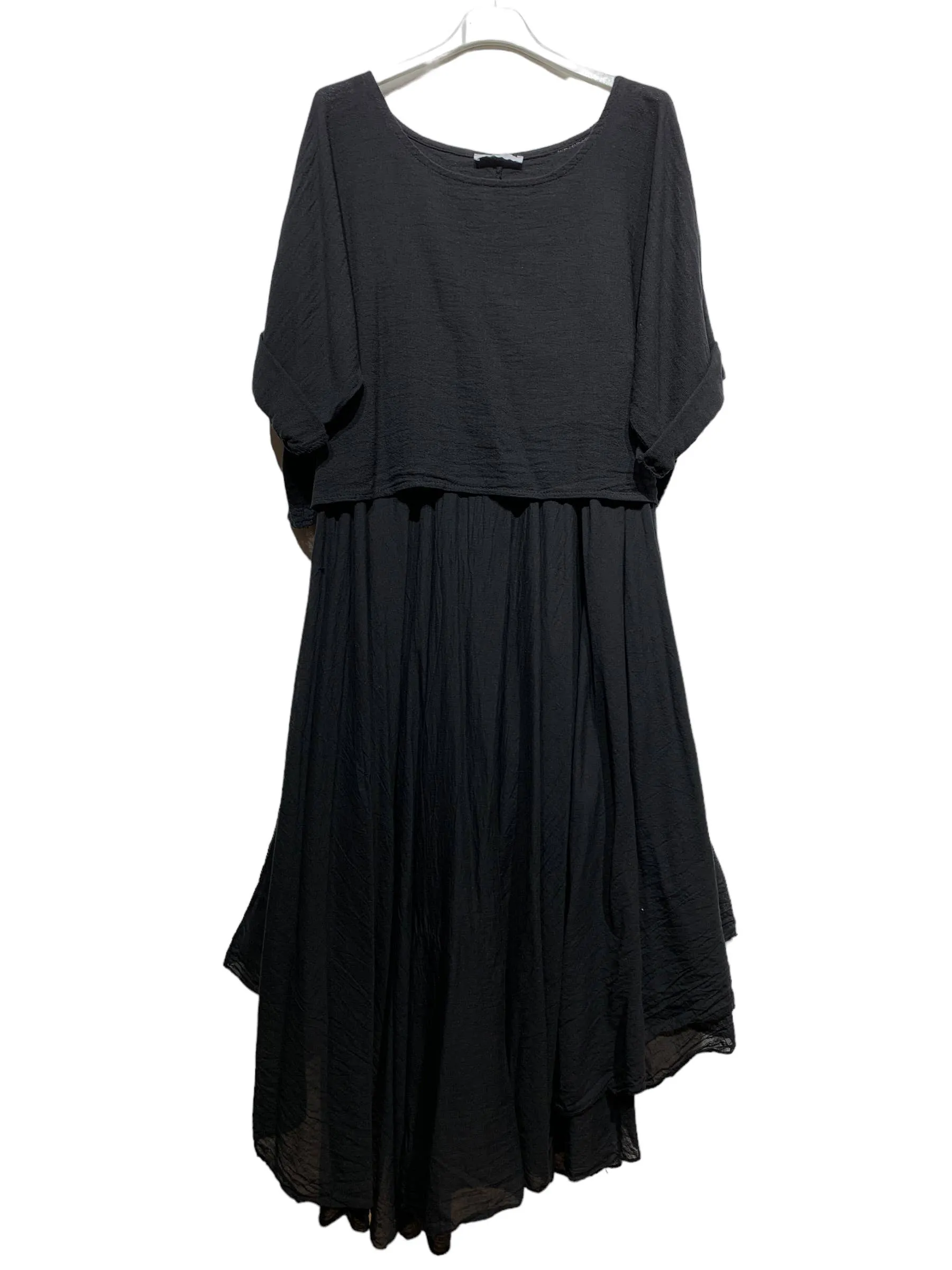 100% Cotton 8285 2 Piece Dress,Women Wear