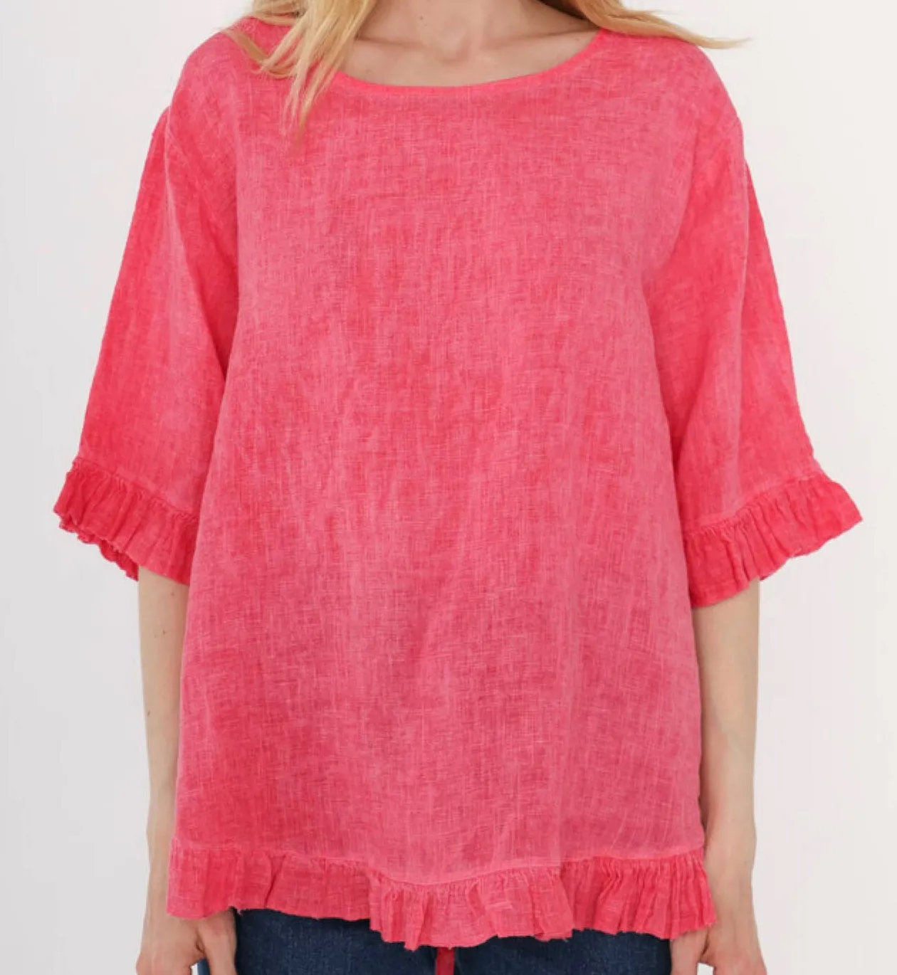 21925 Ruffle Top,Women Wear