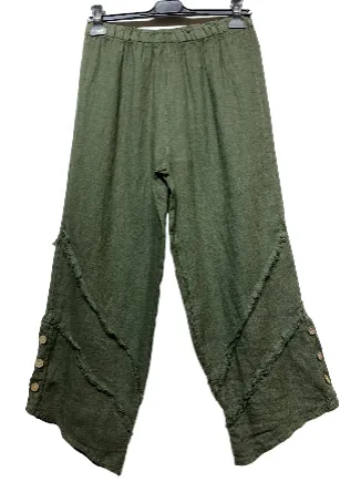 3161 Linen Pant,Women Wear