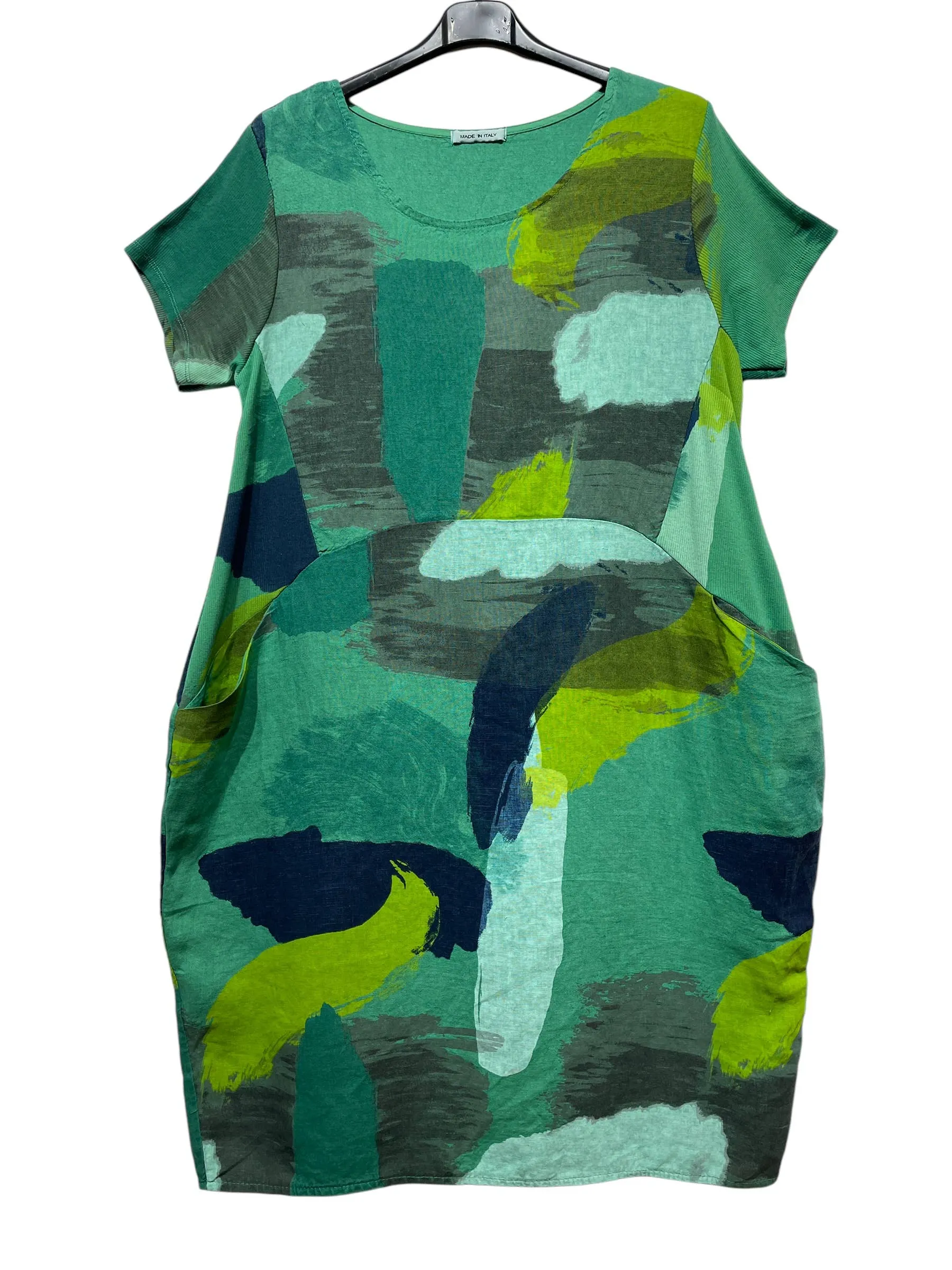 3533 Brushstrokes Dress,Women Wear