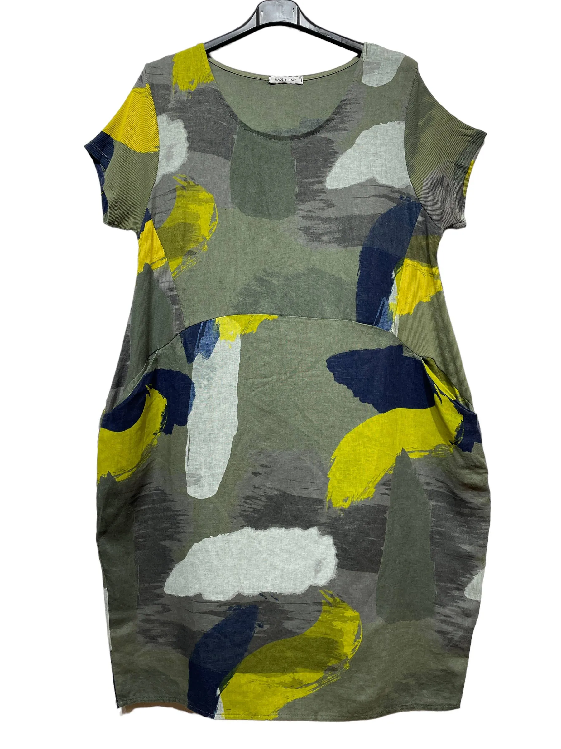3533 Brushstrokes Dress,Women Wear