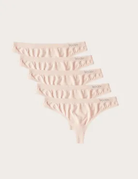 5-Pack G-String - Shell,Women Wear