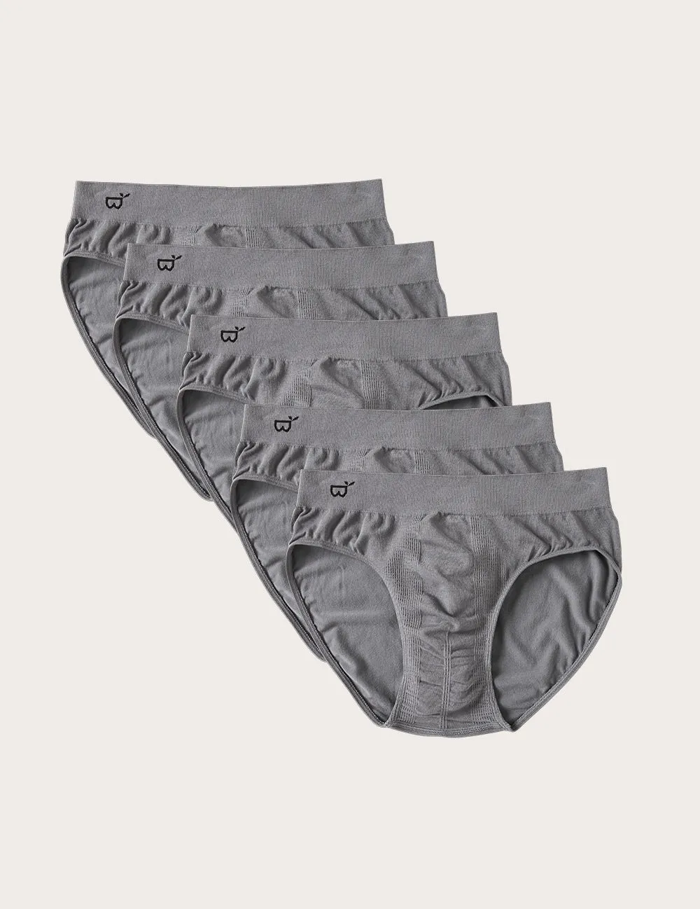 5-Pack Men's Original Briefs - Charcoal,Men Underwear