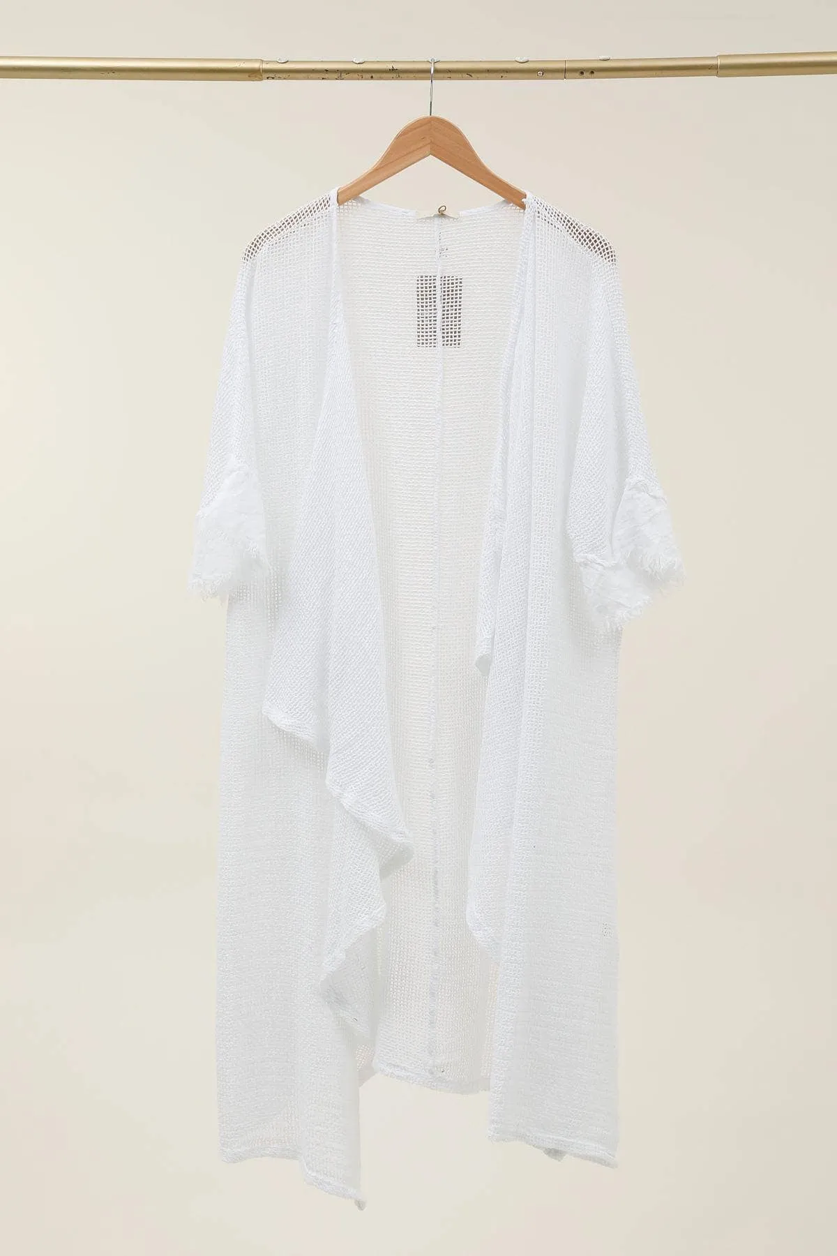 60865 Openwork Flutter Jacket,Women Wear