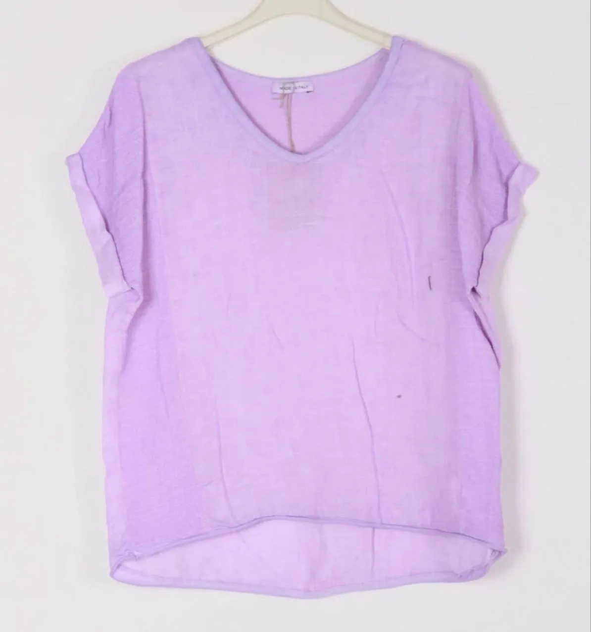 651 Textured Linen Gauze Top,Women Wear