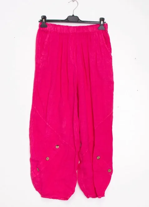 878L Linen Pants,Women Wear