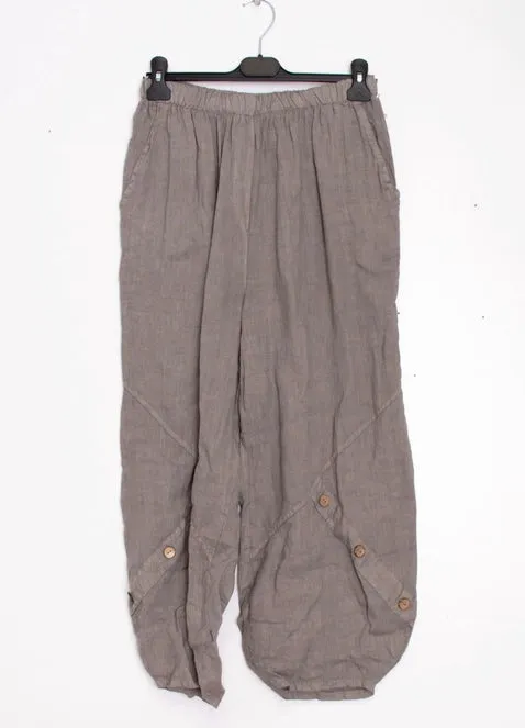 878L Linen Pants,Women Wear