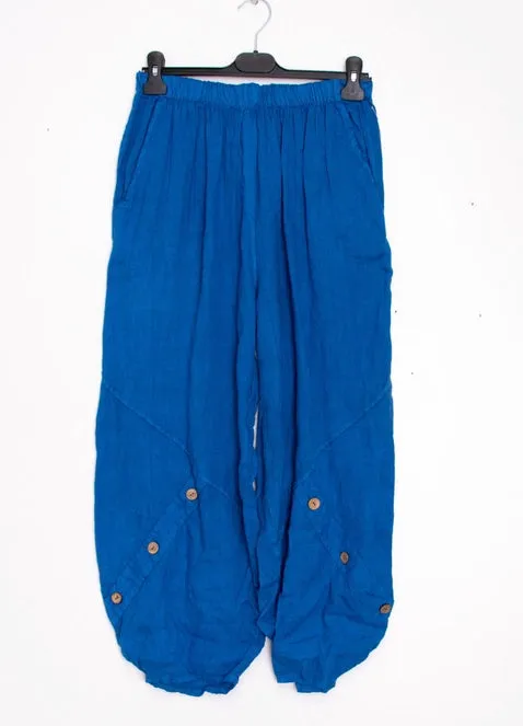 878L Linen Pants,Women Wear