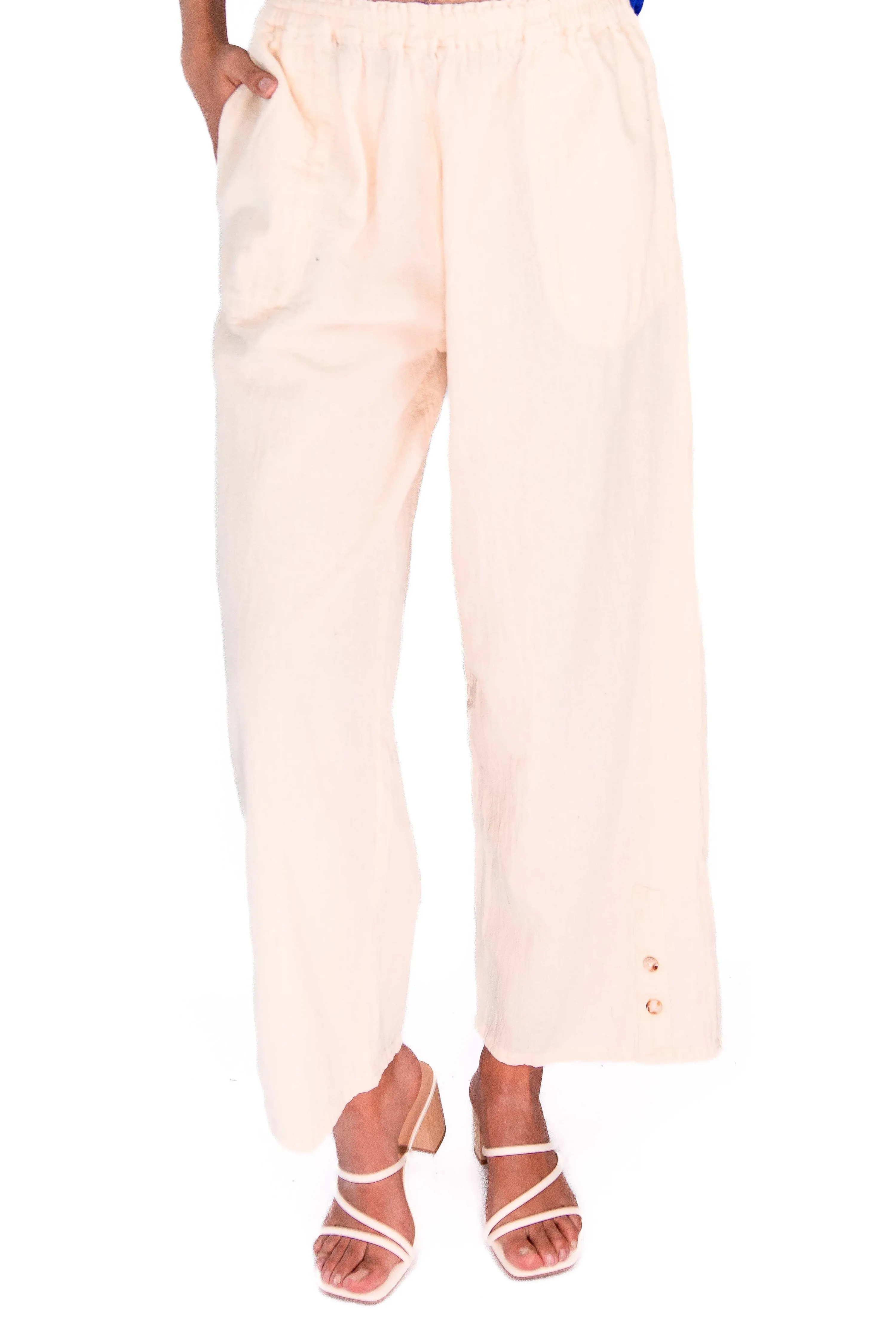 Alexis Pants 100% Cotton Gauze,Women Wear
