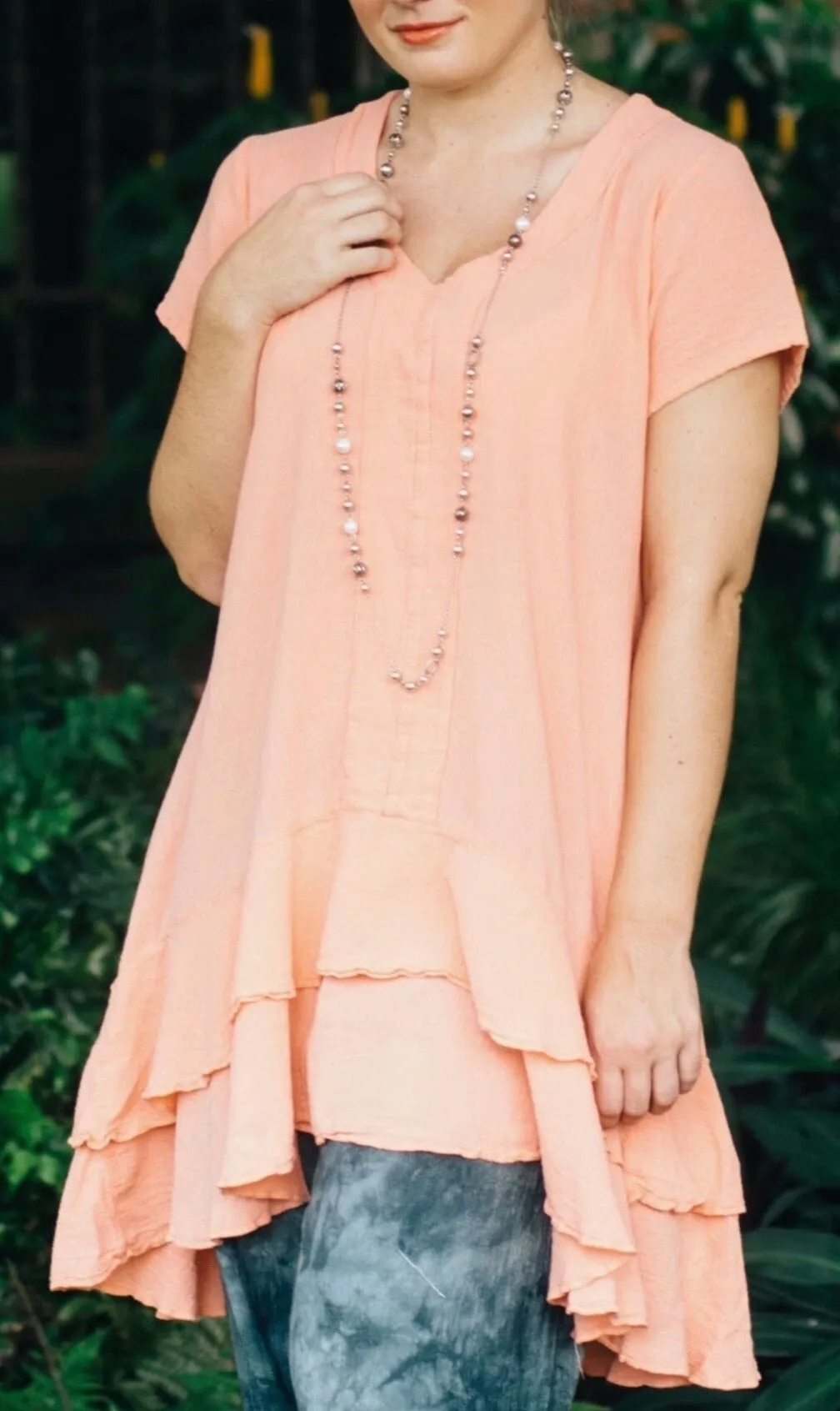 Andrea Top- 100% Cotton Gauze,Women Wear