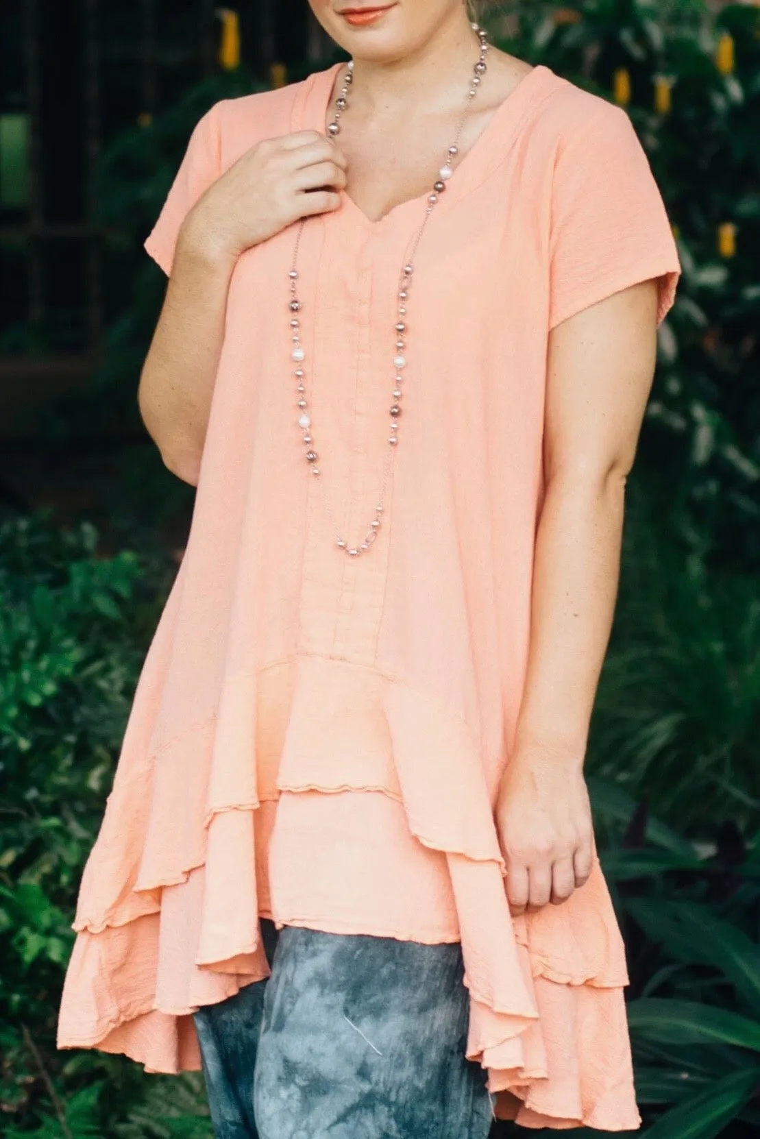 Andrea Top- 100% Cotton Gauze,Women Wear