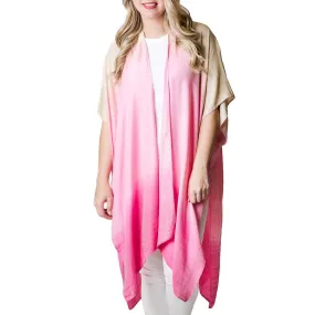 Ani Kimono: Pink Ombre,Women Wear