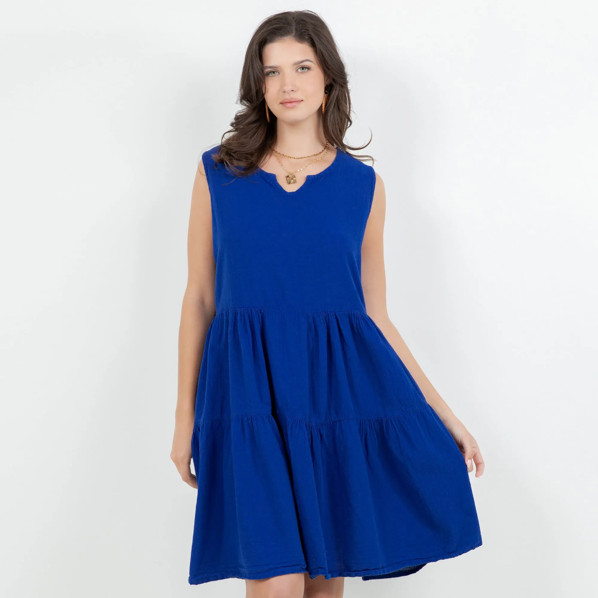 Anjanette Dress - 100% Cotton Gauze,Women Wear