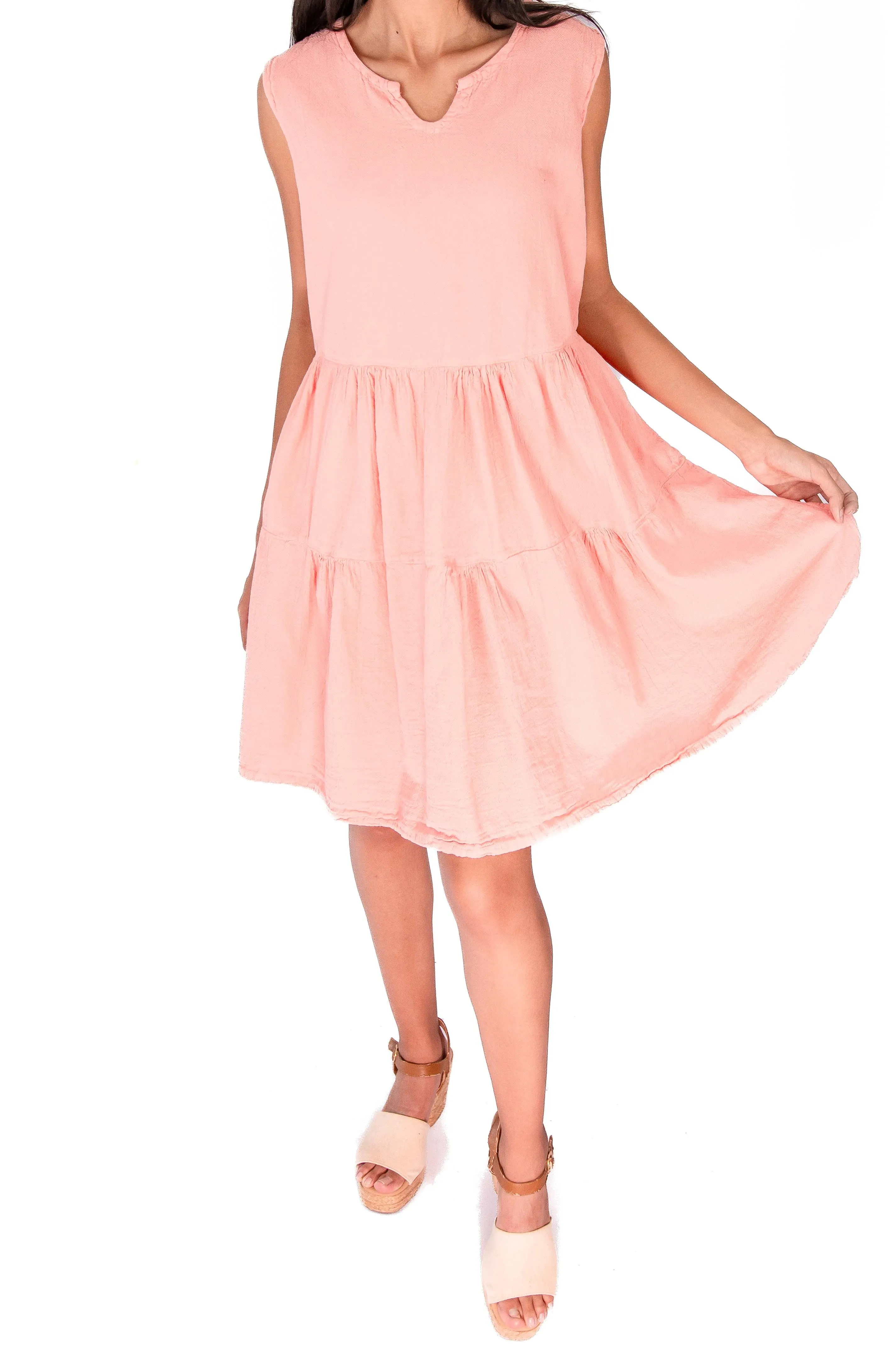 Anjanette Dress - 100% Cotton Gauze,Women Wear