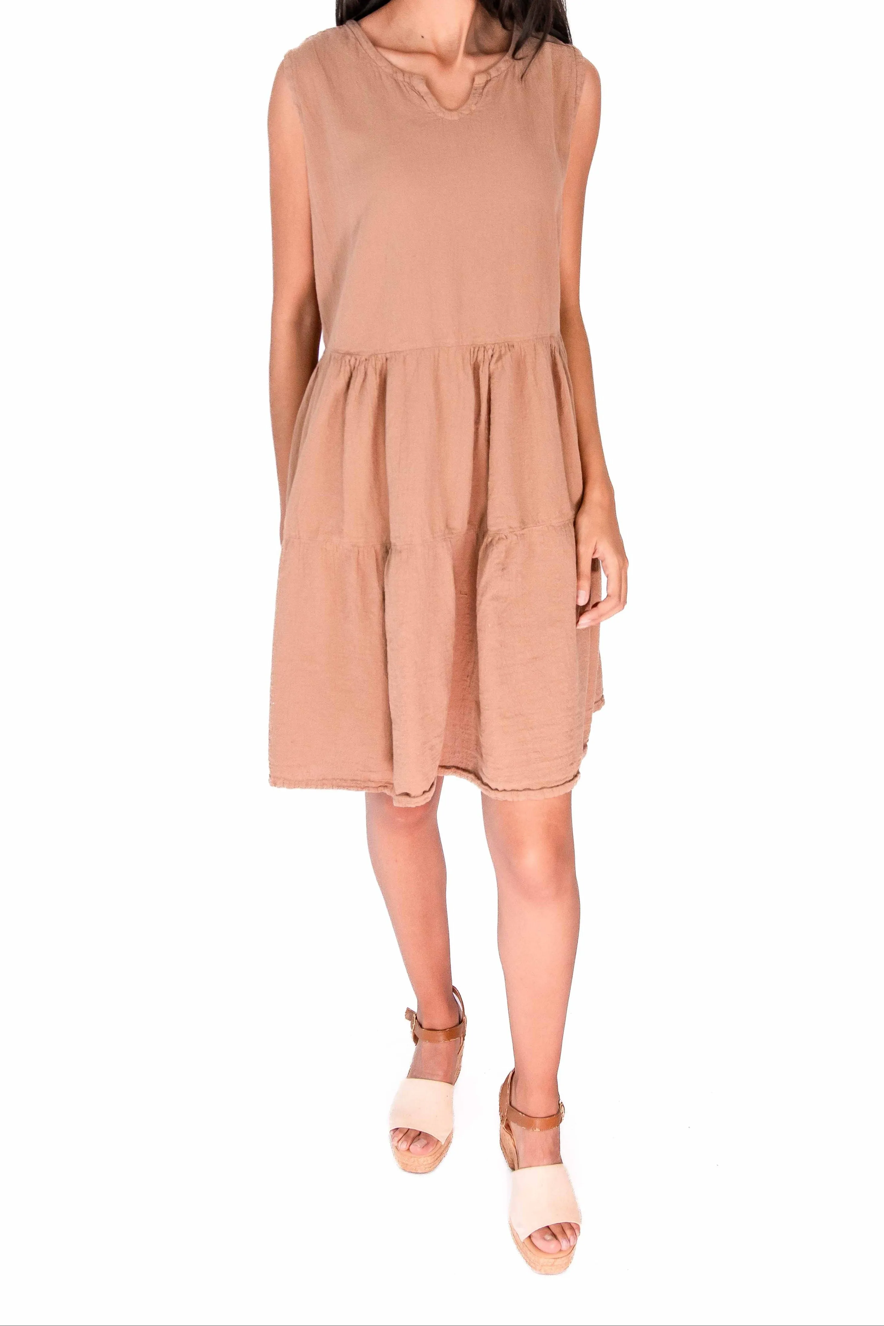 Anjanette Dress - 100% Cotton Gauze,Women Wear