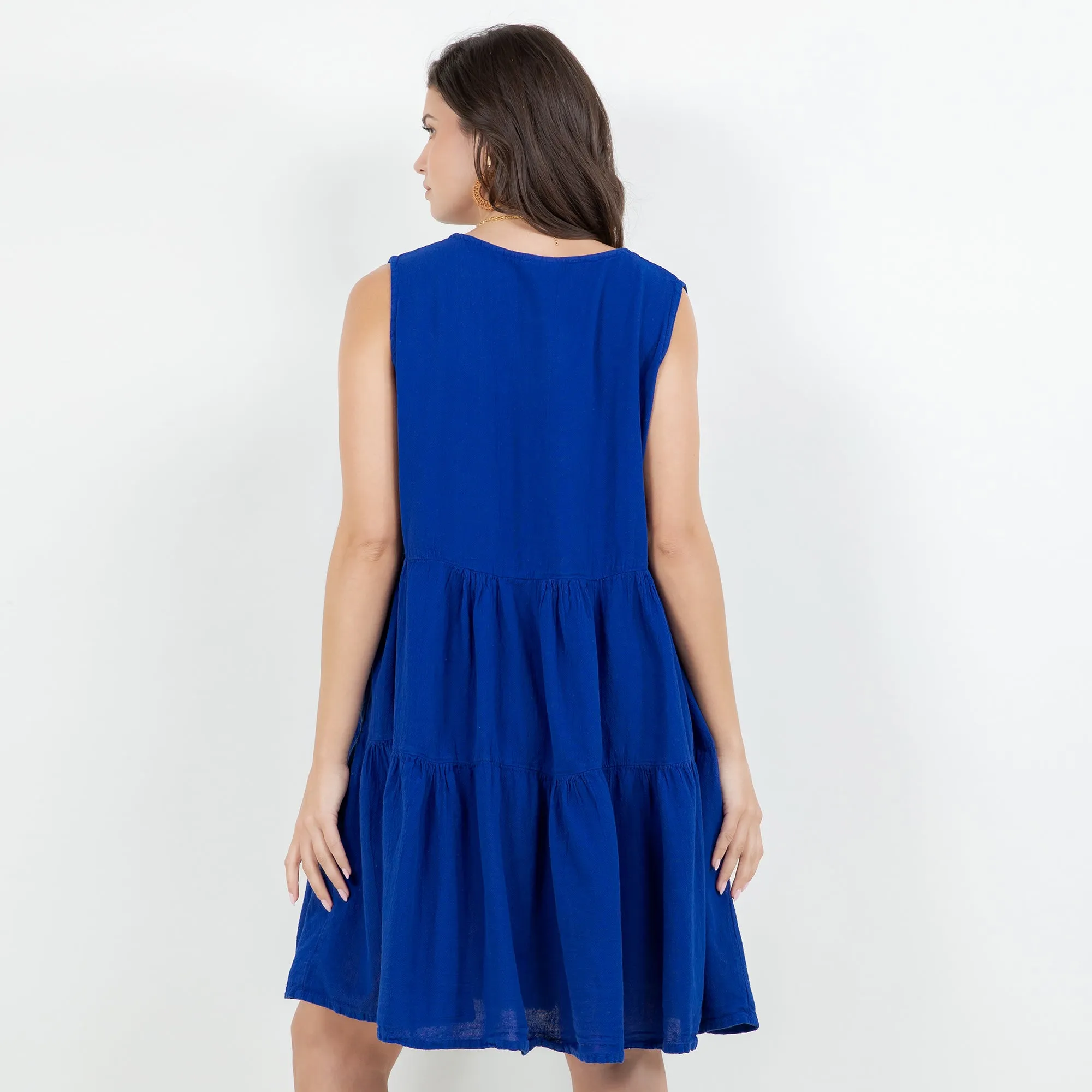 Anjanette Dress - 100% Cotton Gauze,Women Wear