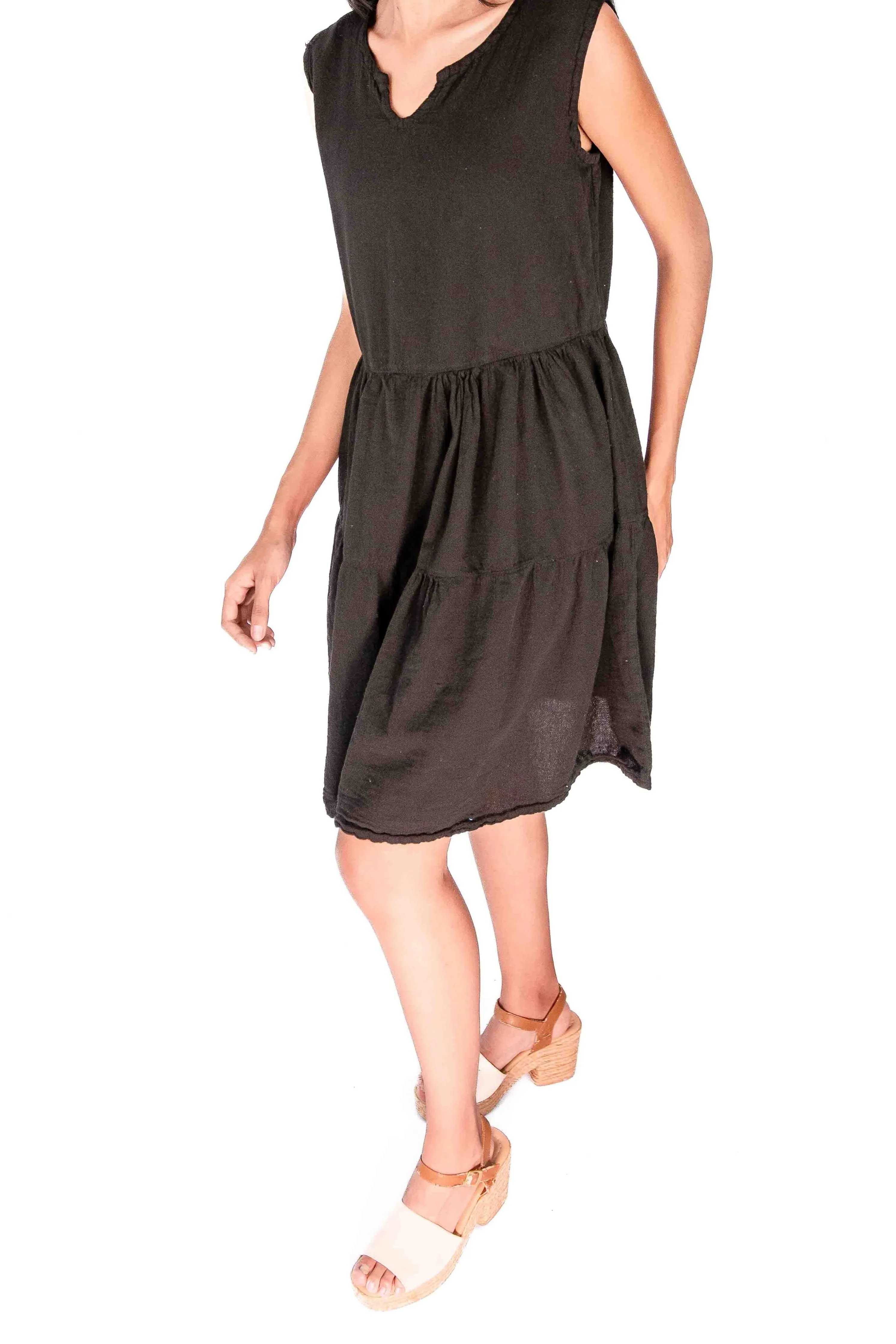 Anjanette Dress - 100% Cotton Gauze,Women Wear