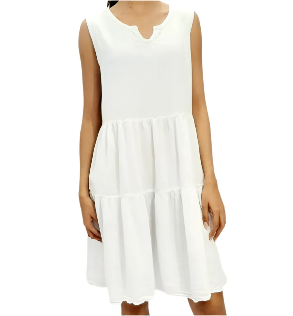 Anjanette Dress - 100% Cotton Gauze,Women Wear