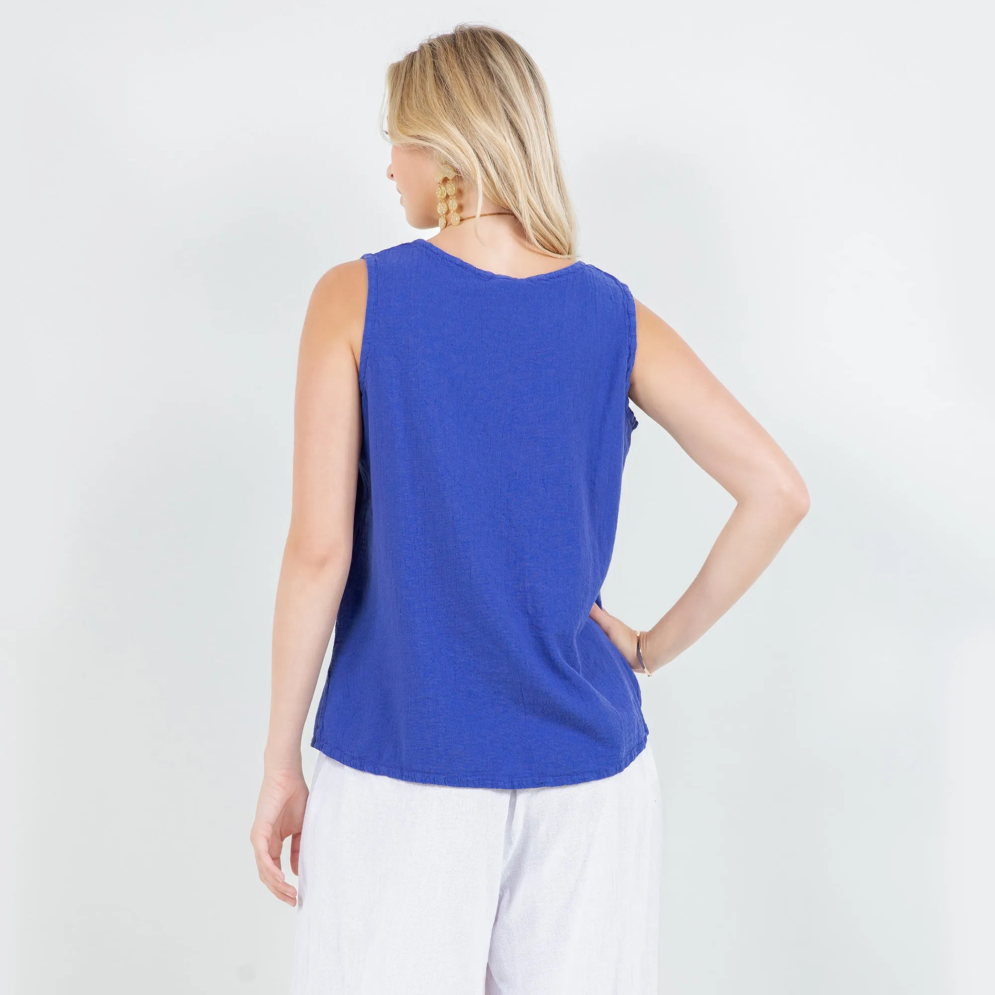 Anne Top -100% Cotton Gauze,Women Wear