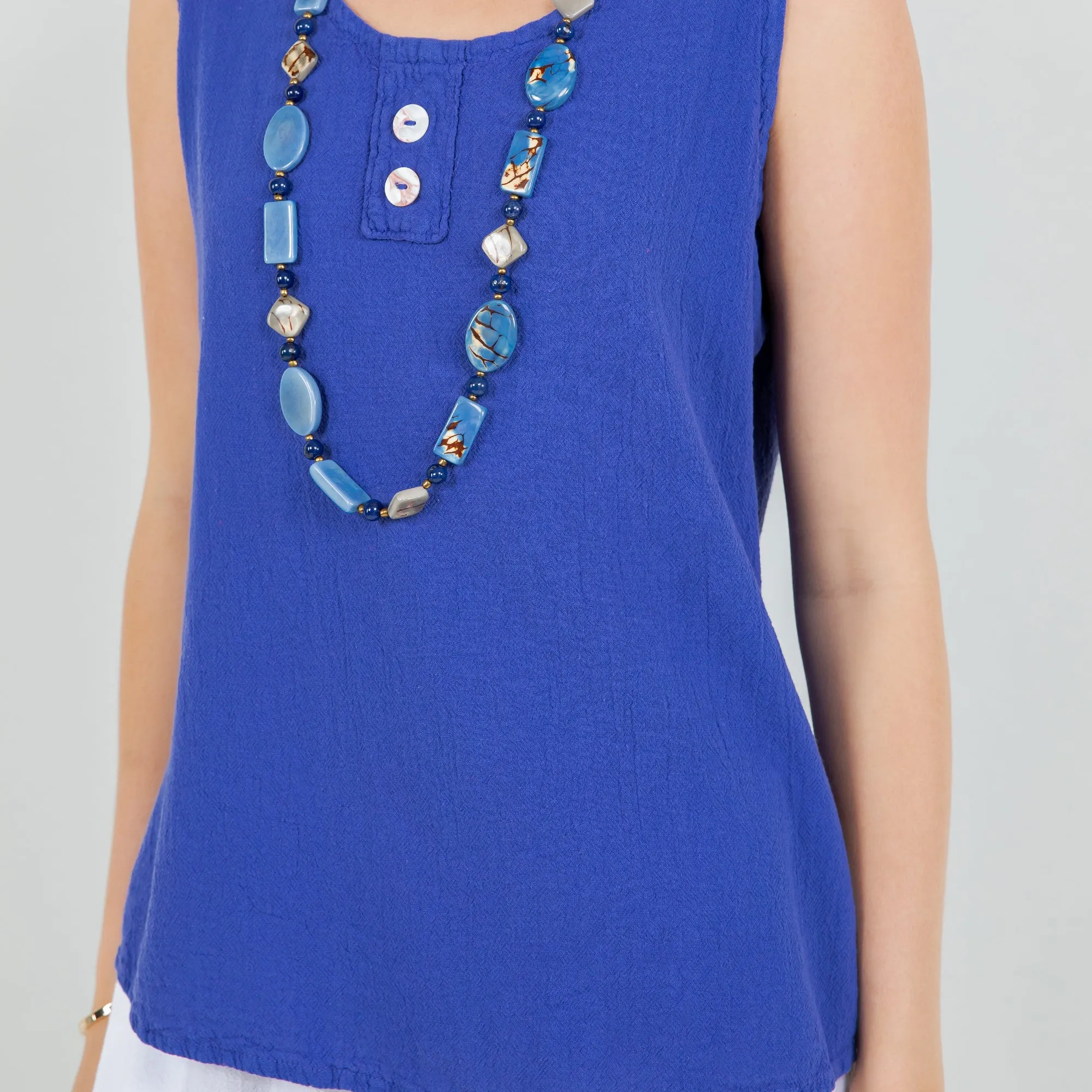 Anne Top -100% Cotton Gauze,Women Wear