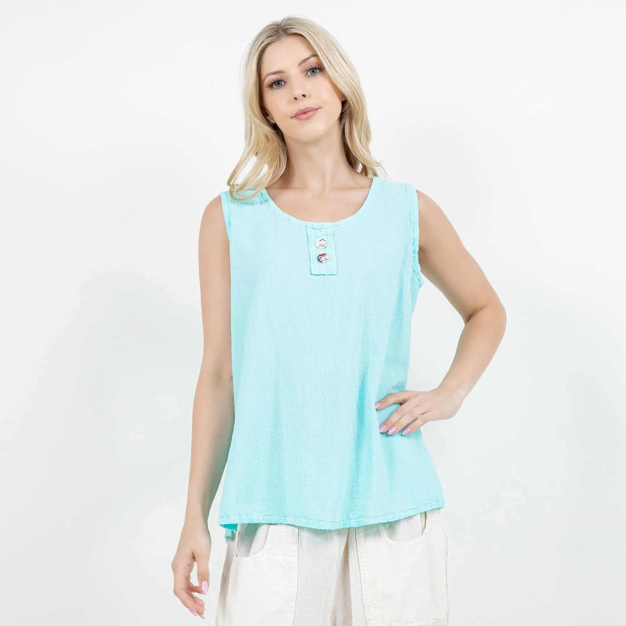Anne Top -100% Cotton Gauze,Women Wear