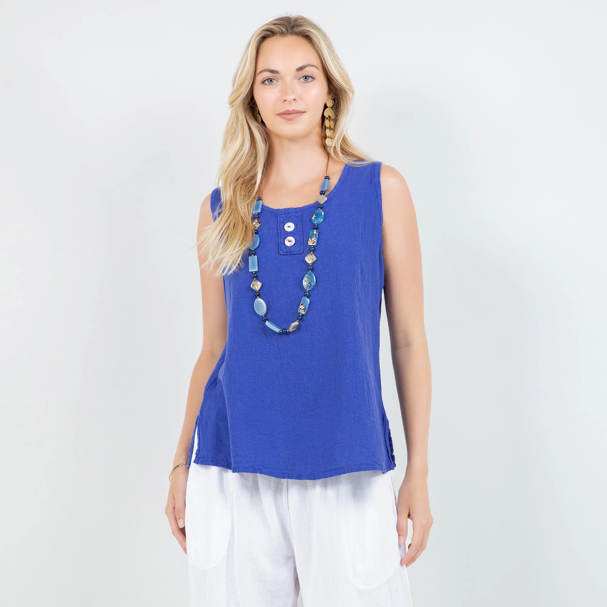 Anne Top -100% Cotton Gauze,Women Wear