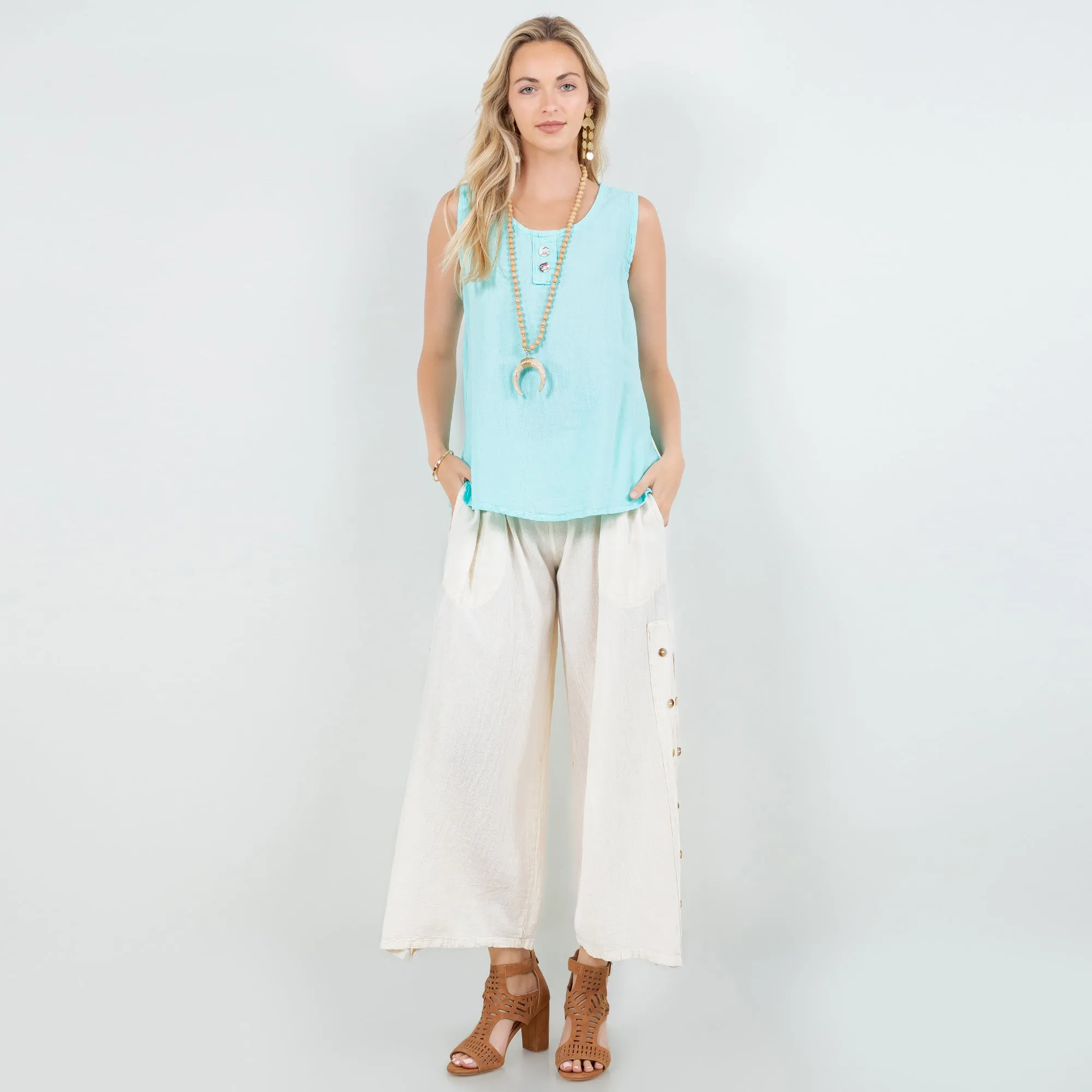 Anne Top -100% Cotton Gauze,Women Wear