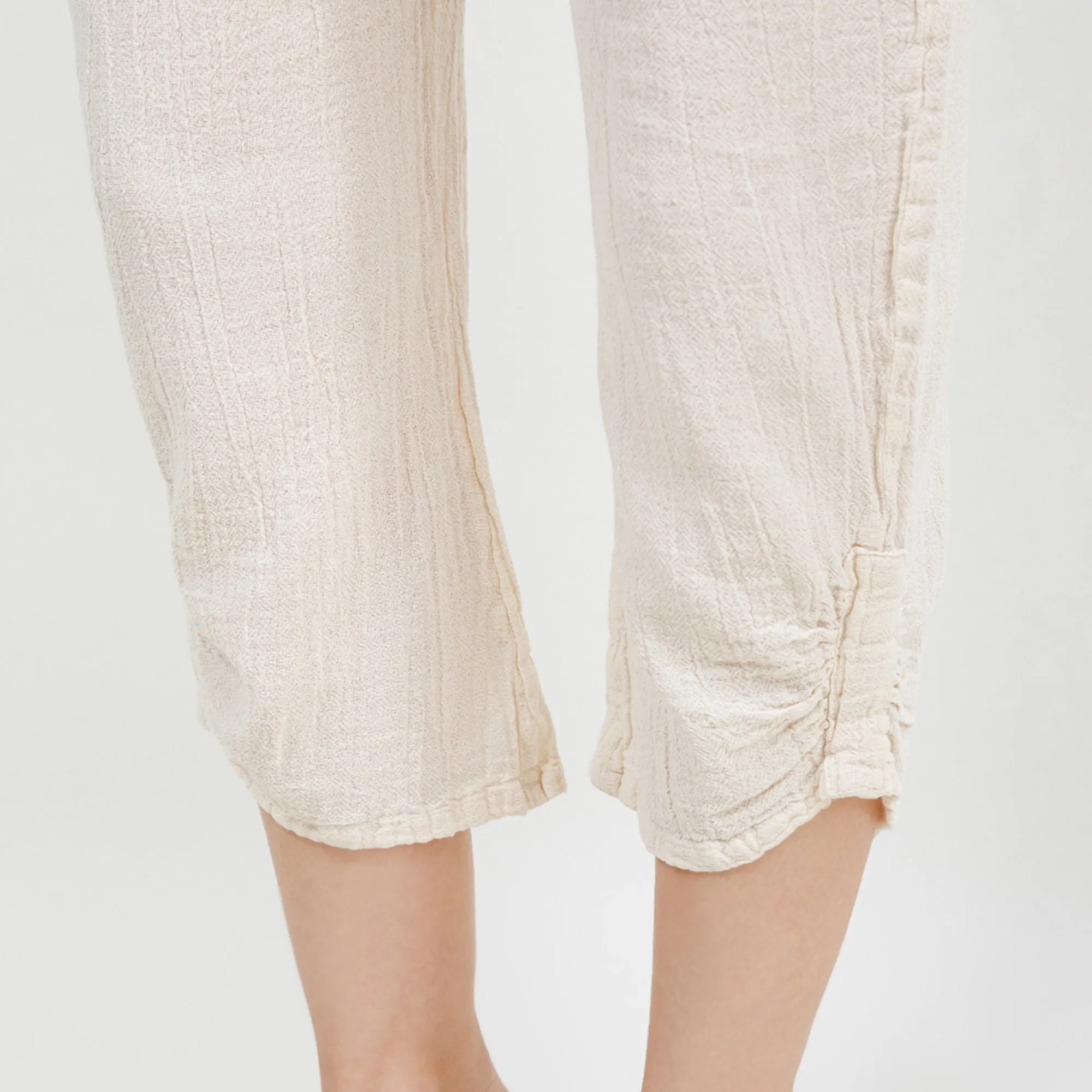Becky Legging Capris 100% Cotton Gauze,Women Wear