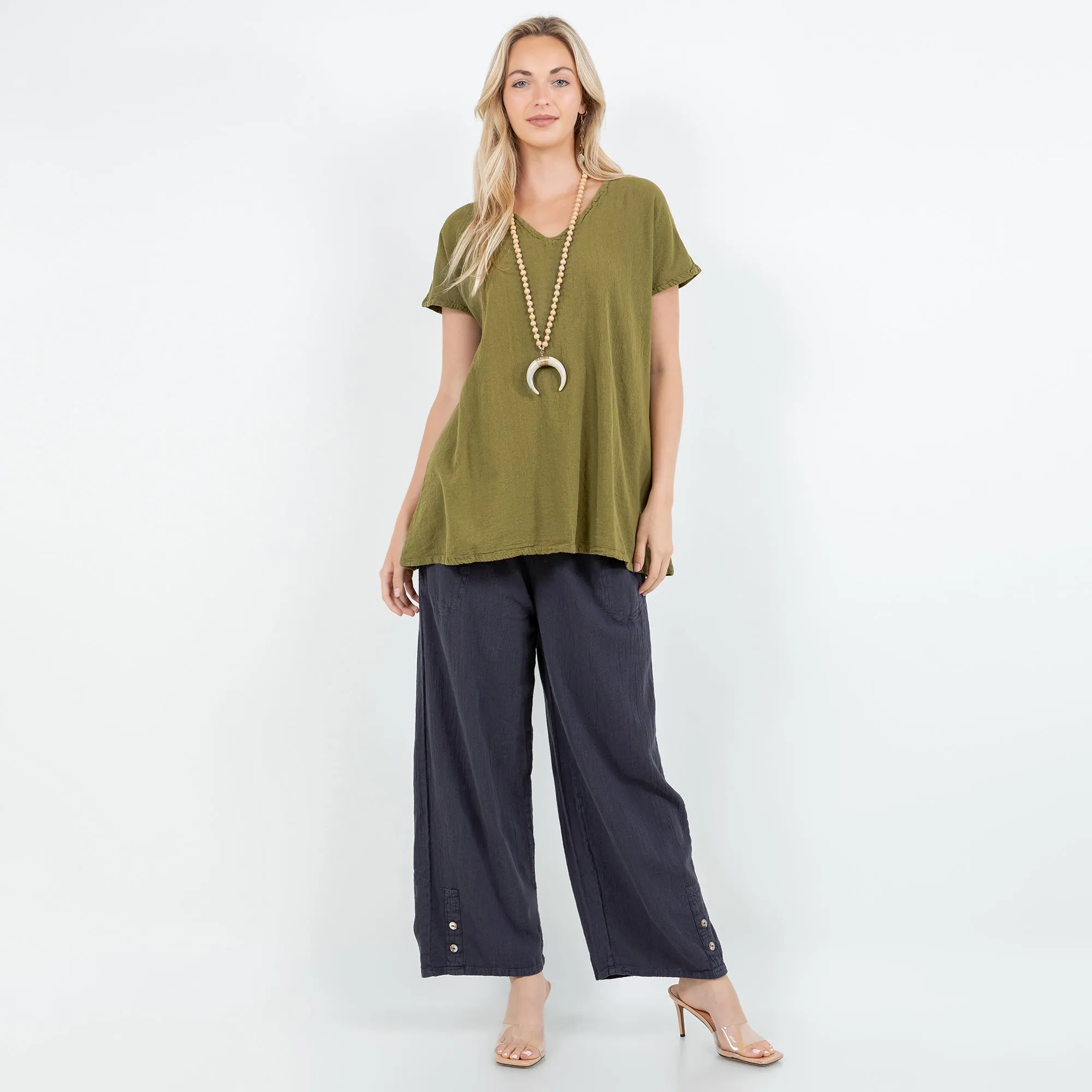 Betsy Top 100% Cotton Gauze,Women Wear