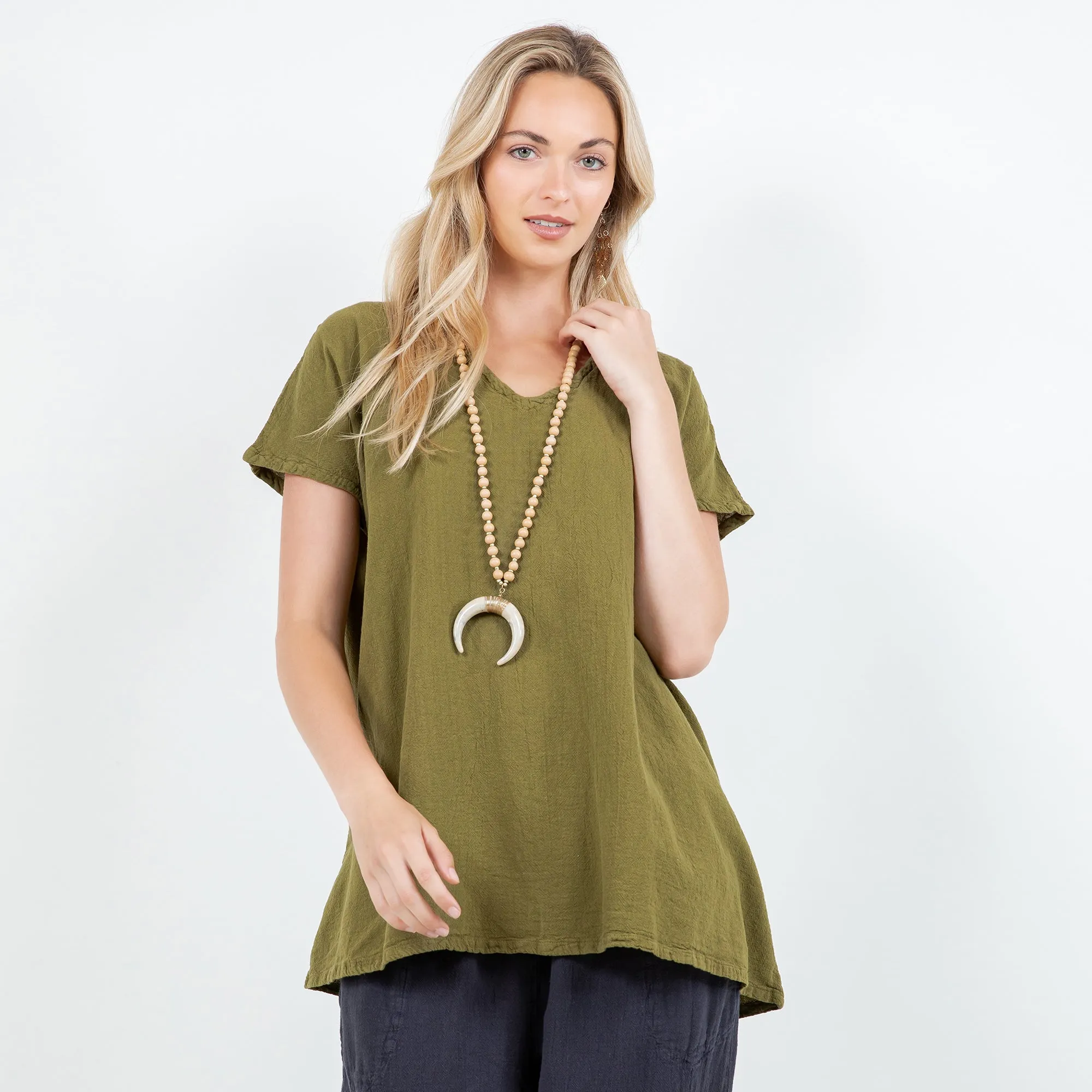 Betsy Top 100% Cotton Gauze,Women Wear