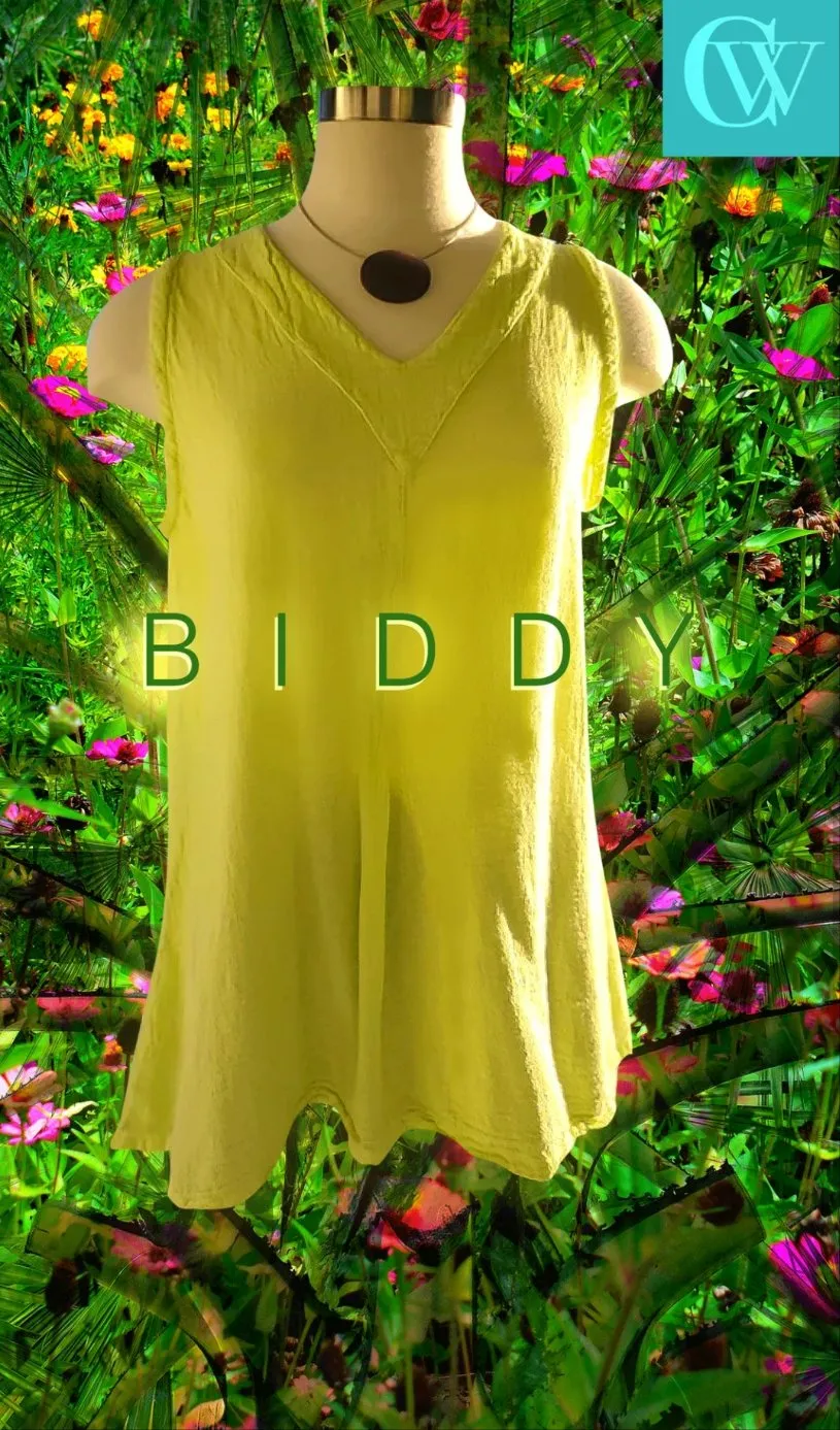 Biddy- Tunic Tank with Fun Pleating Detail,Women Wear