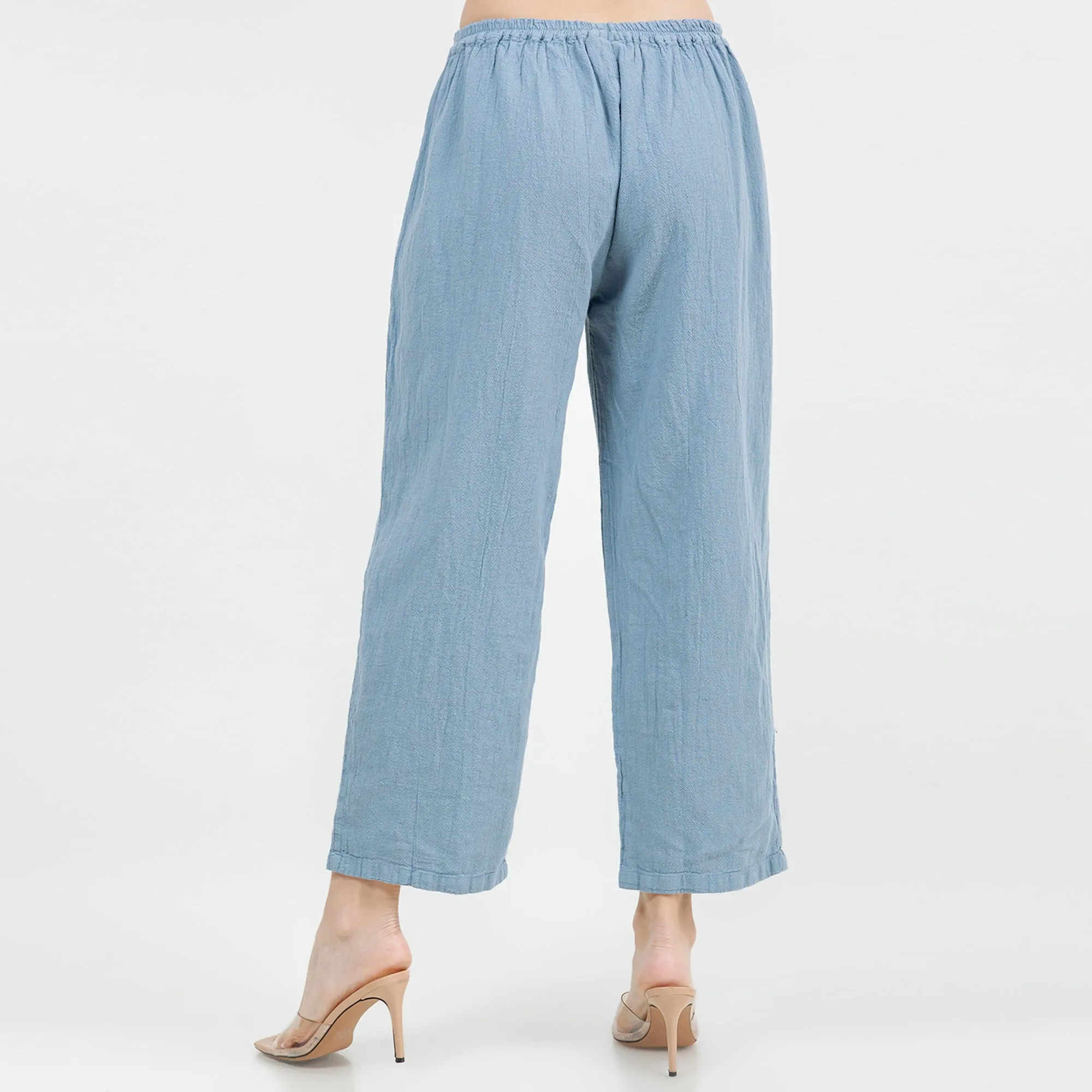 Brenda- Basic Ankle Length Tapered Pant With Pockets,Women Wear