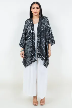 Butterfly Jacket - 5929 Black and White,Women Wear