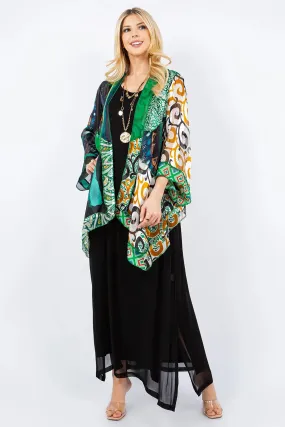 Butterfly Jacket OSFM  : 5905 GREEN,Women Wear