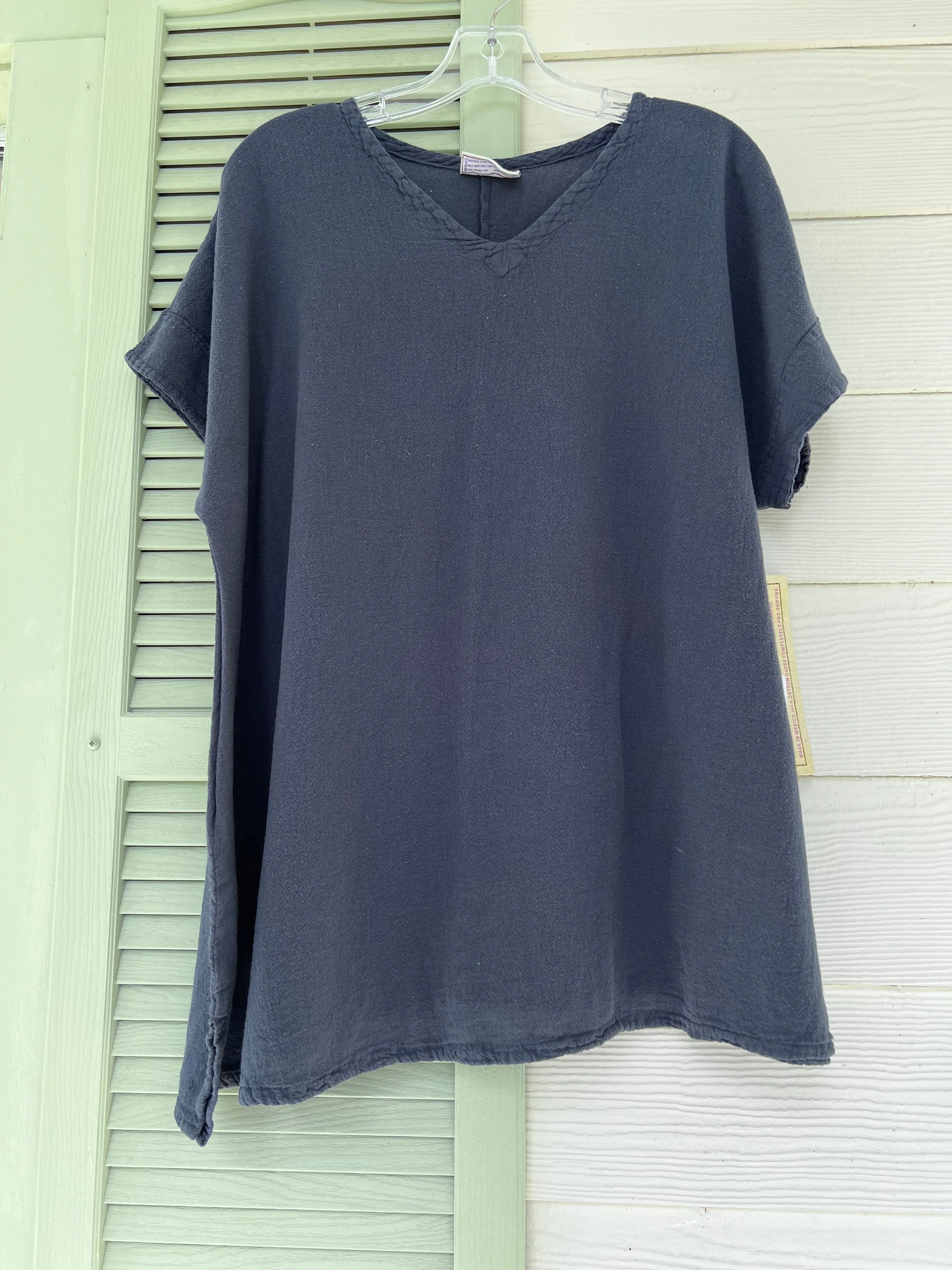 Carla 100% Cotton Gauze Top in OSFM,Women Wear