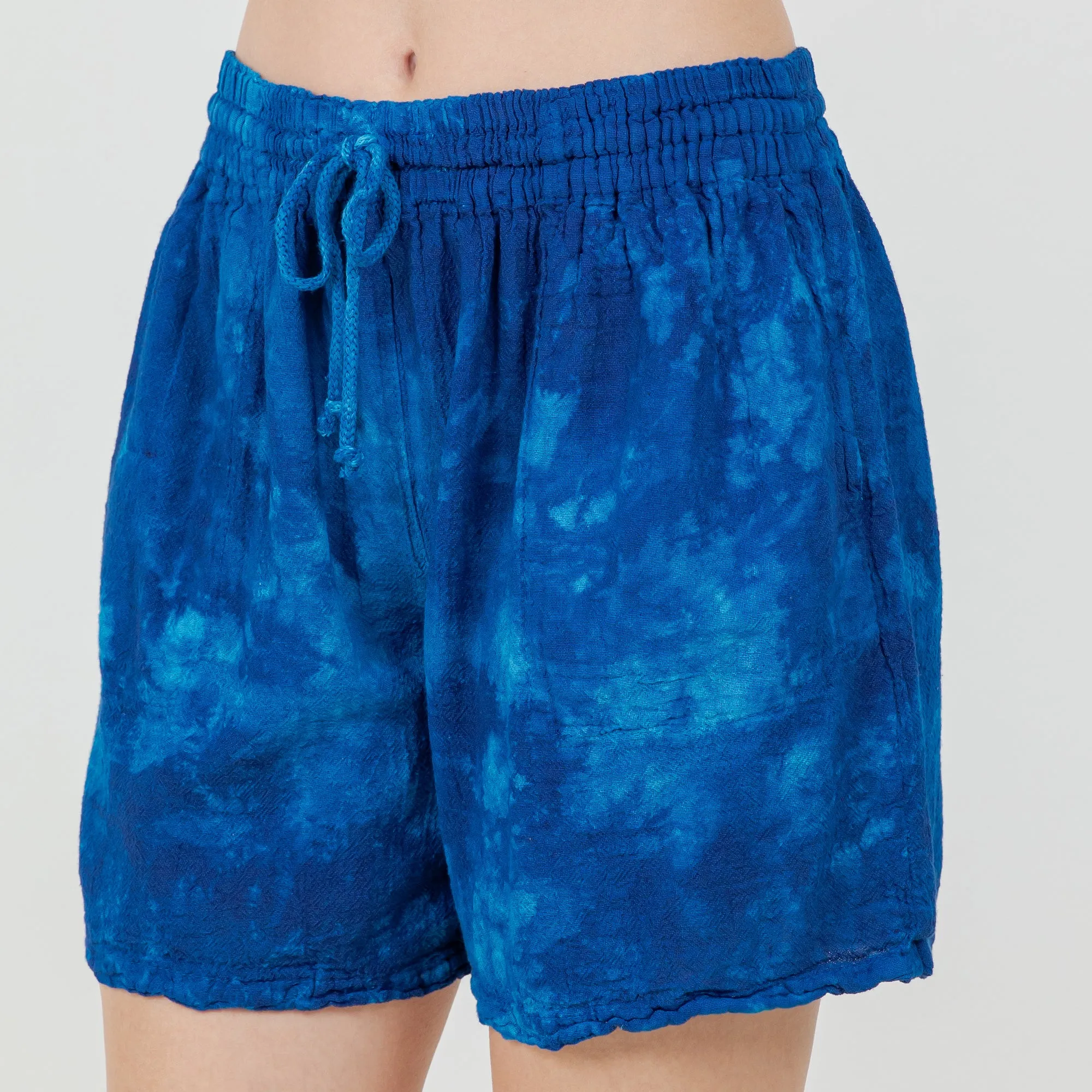 Carol Resort Style Shorts 100% Cotton Gauze,Women Wear