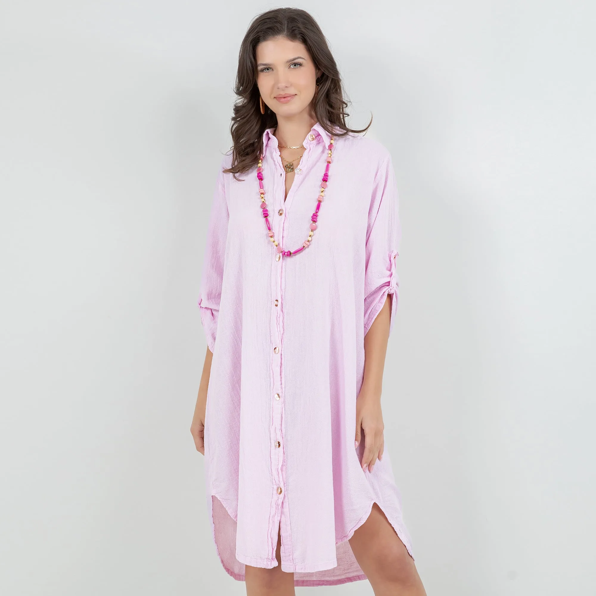 Chris Tunic - 100% Cotton Gauze,Women Wear