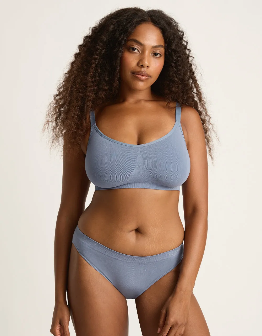 Classic Bikini - Dusty Blue,Women Wear