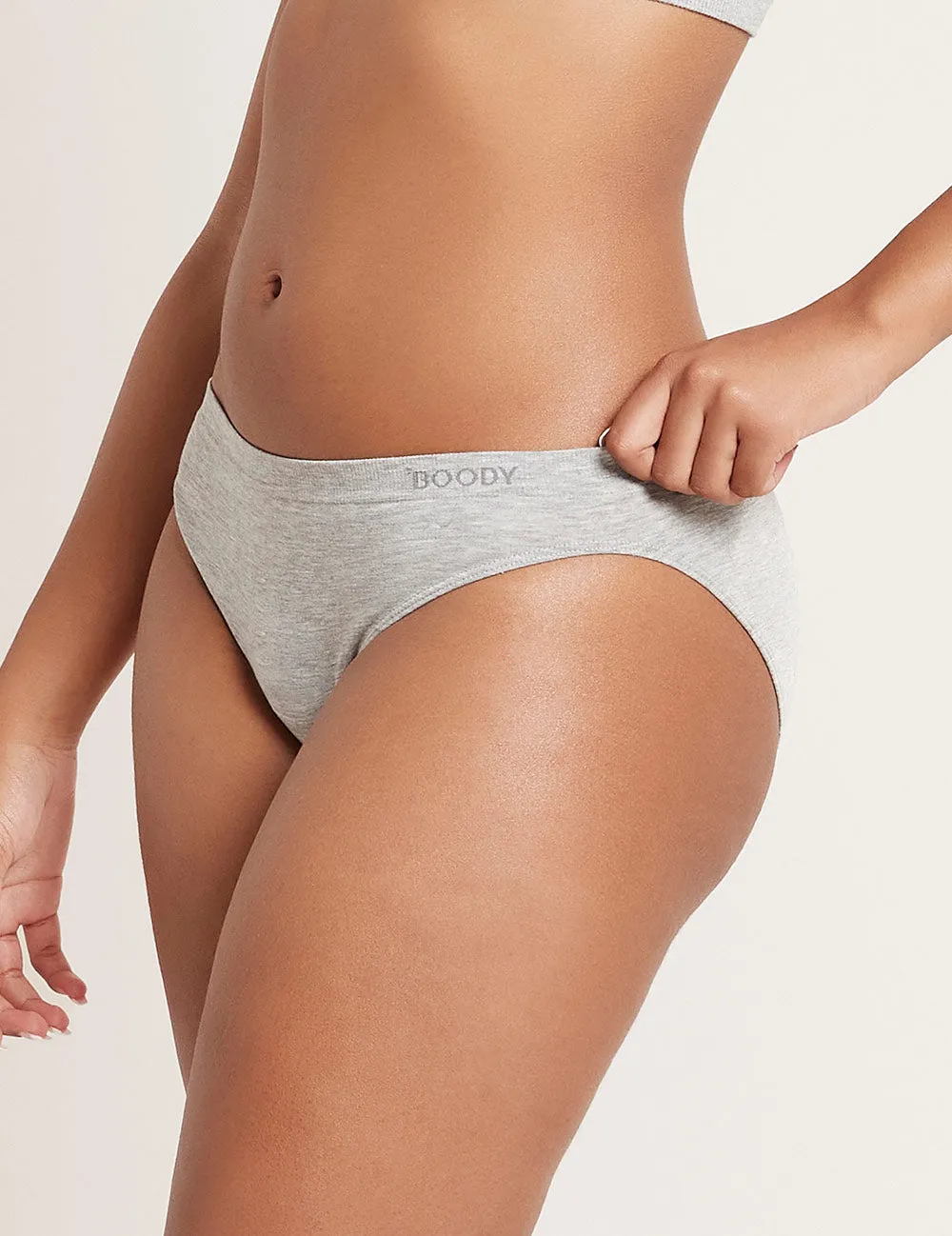 Classic Bikini - Light Grey Marl,Women Wear