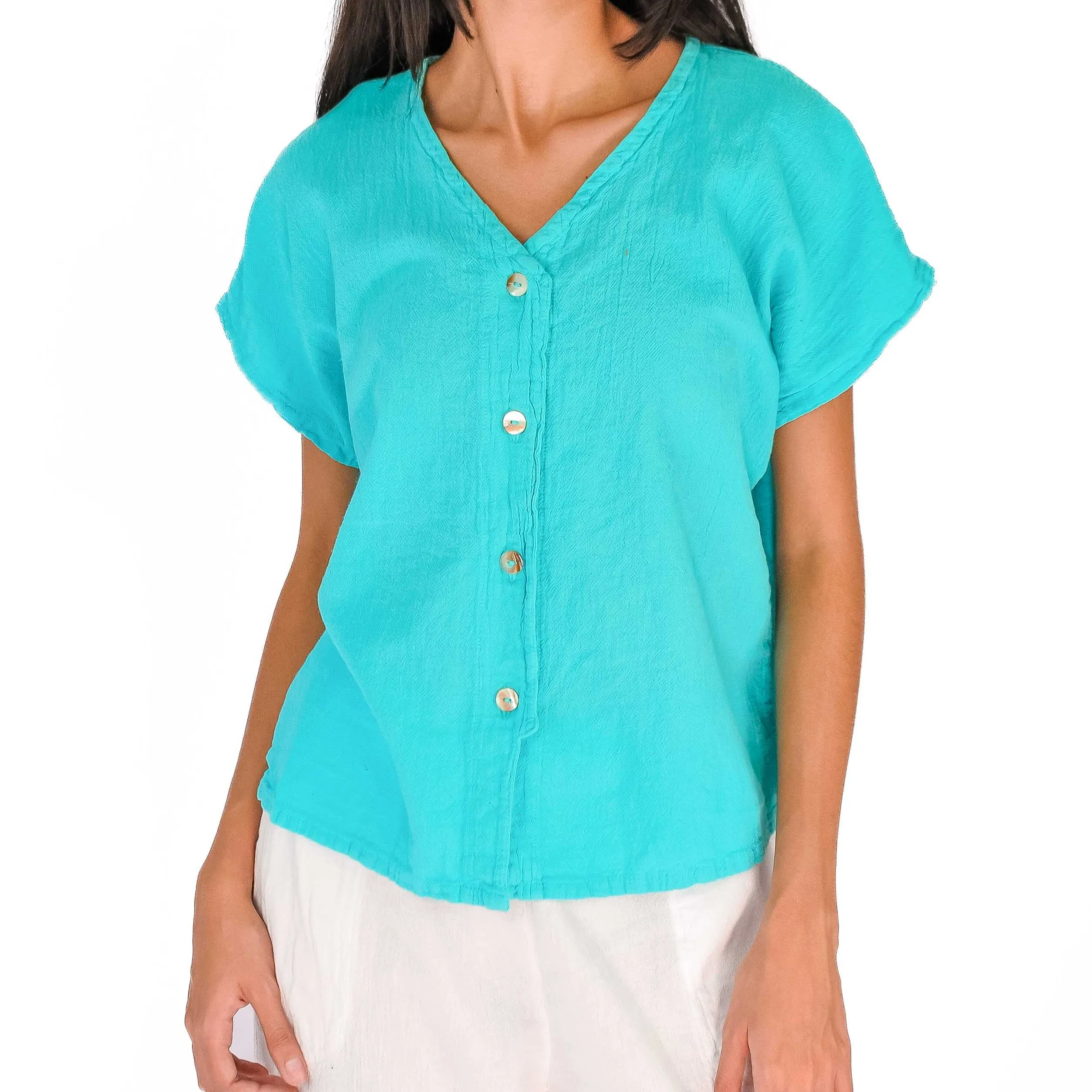 Constance Top -100% Cotton Gauze -  New Colors!,Women Wear