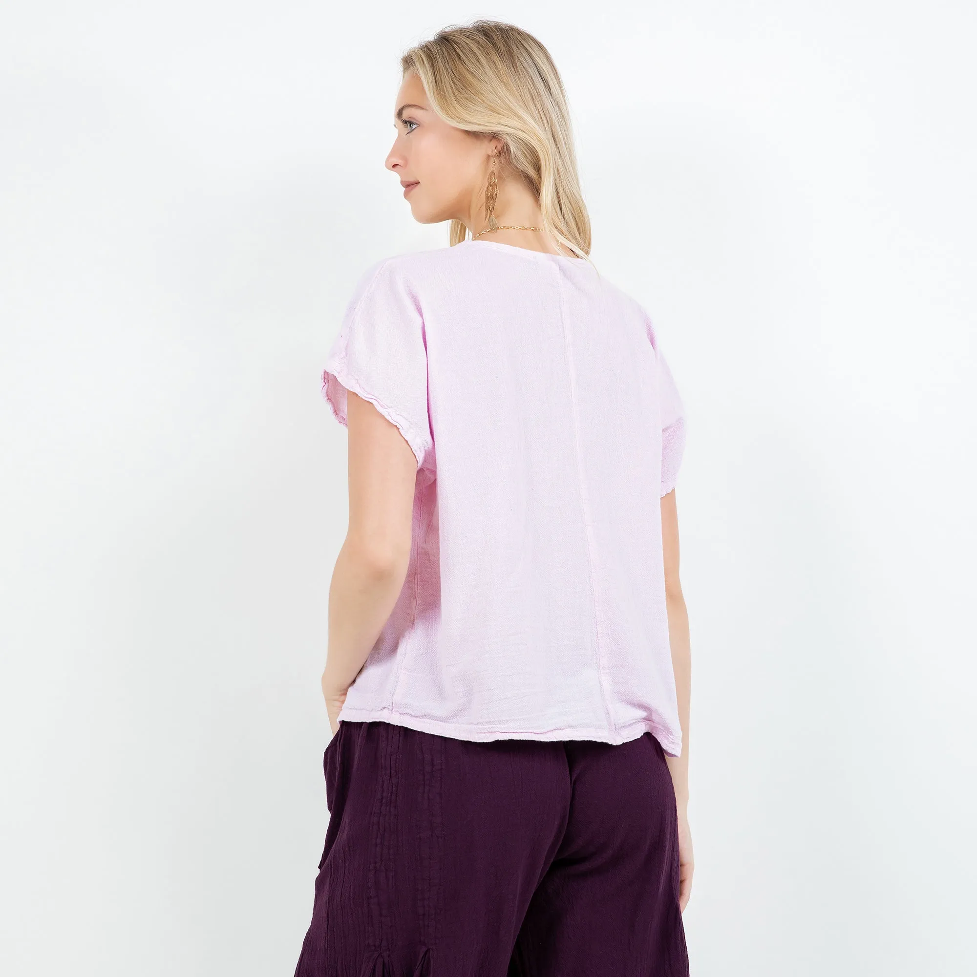 Constance Top -100% Cotton Gauze -  New Colors!,Women Wear