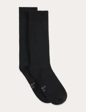 Crew Boot Socks - Black,Men Socks