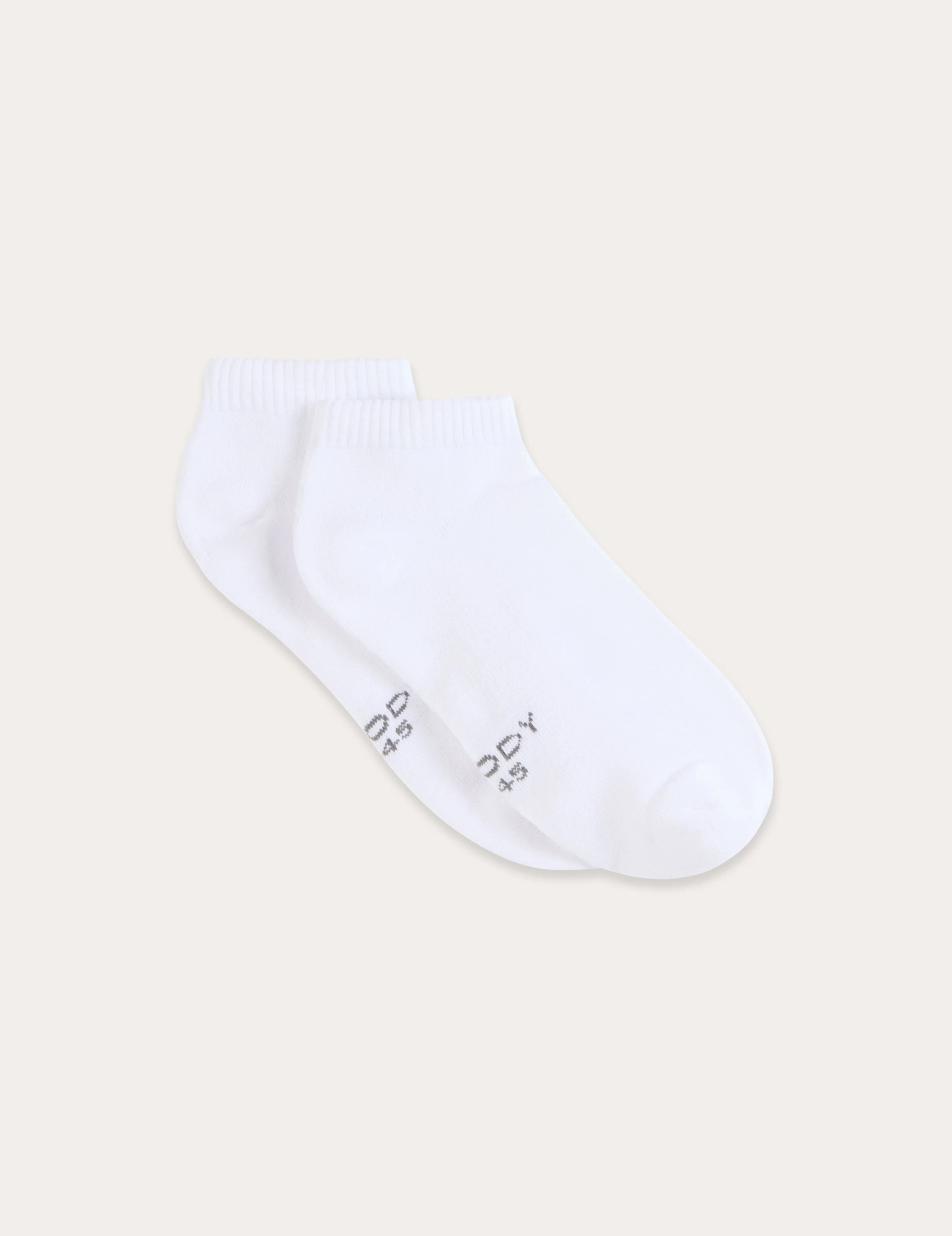 Cushioned Ankle Socks - White,Men Socks