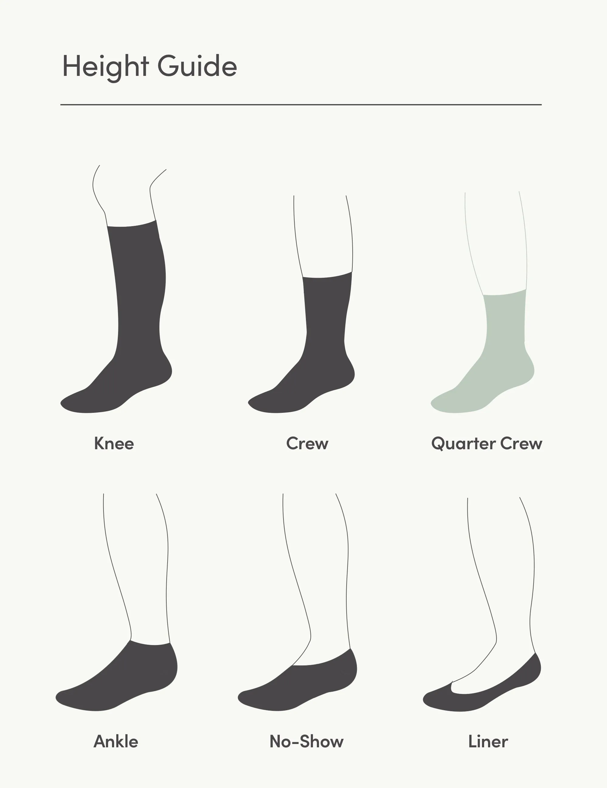 Cushioned Quarter Crew Socks - Black,Men Socks
