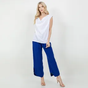 Deloris Pants 100% Cotton Gauze, With Pockets!,Women Wear