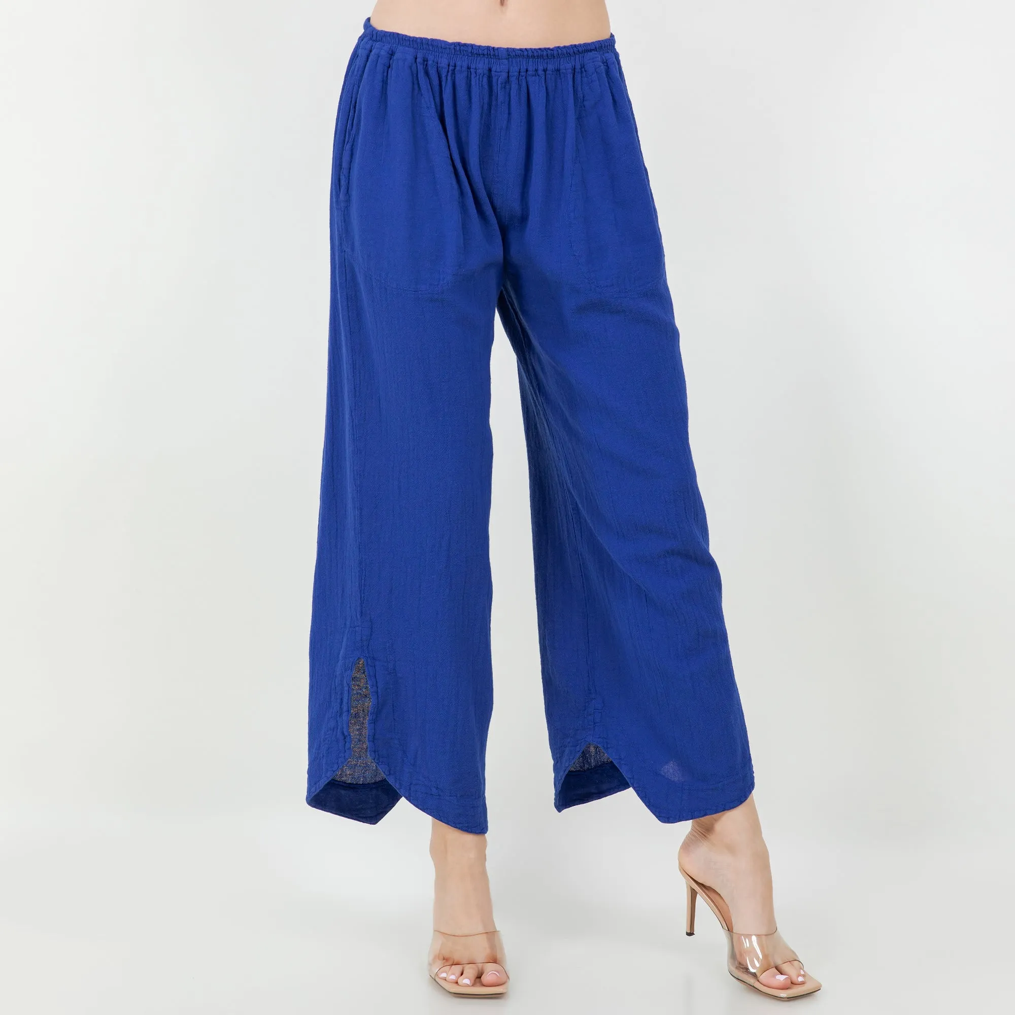 Deloris Pants 100% Cotton Gauze, With Pockets!,Women Wear