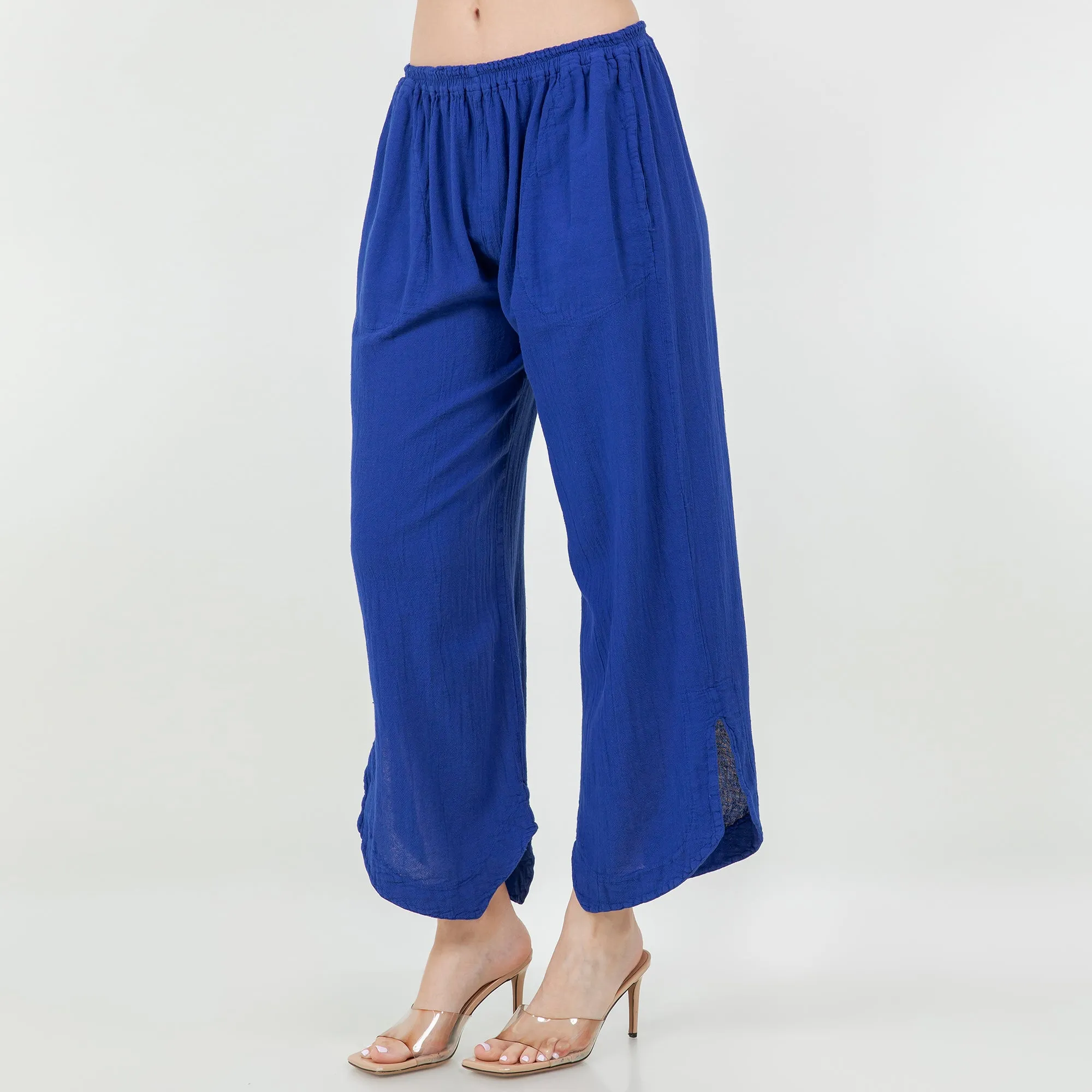 Deloris Pants 100% Cotton Gauze- With Pockets!,Women Wear