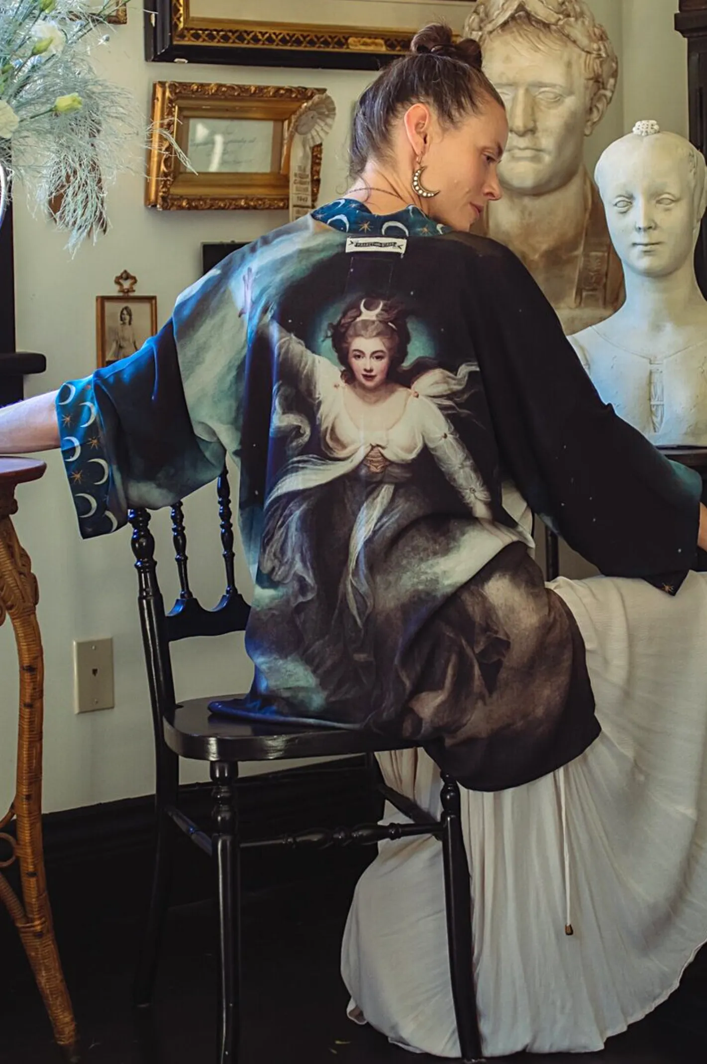 Dreamer- Moon Goddess Kimono,Women Wear