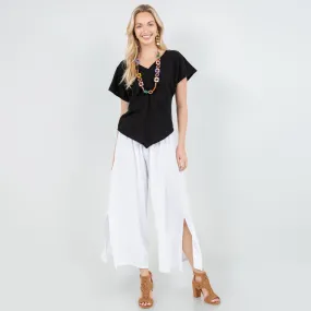 Emma 100% Gorgeous Flow! Cotton Gauze Pants,Women Wear