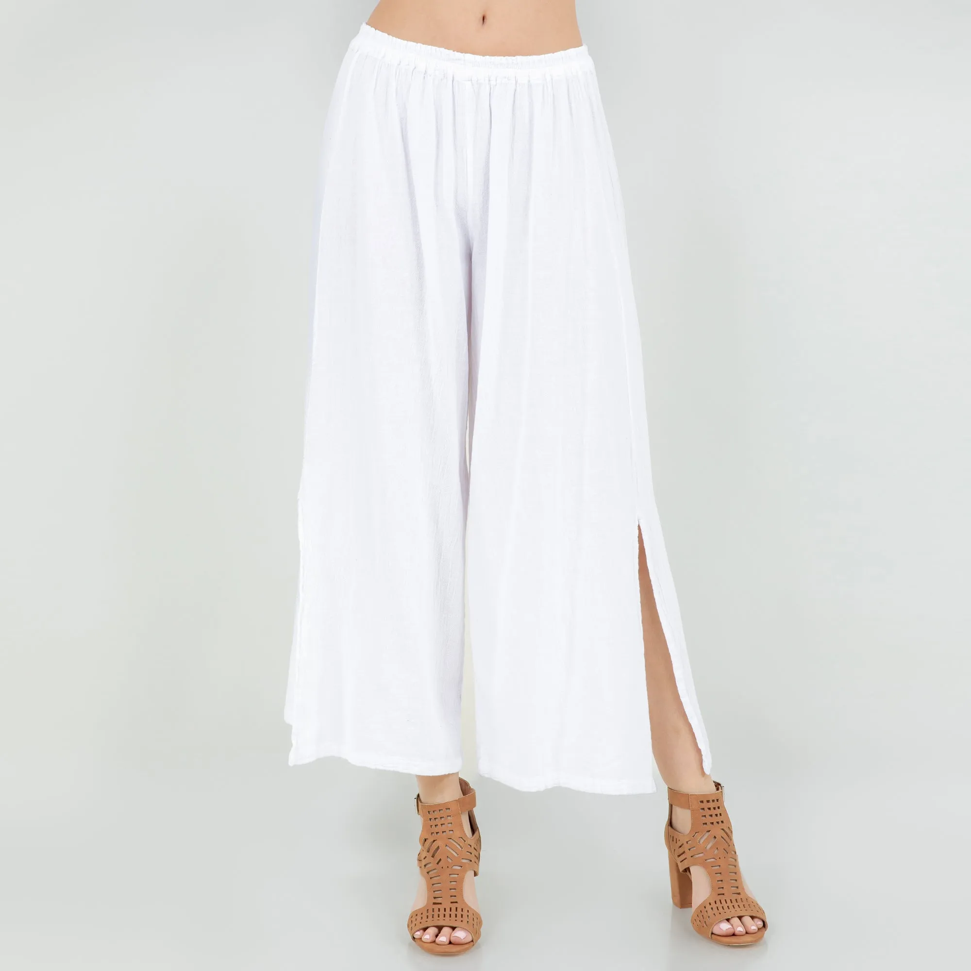 Emma 100% Gorgeous Flow! Cotton Gauze Pants,Women Wear